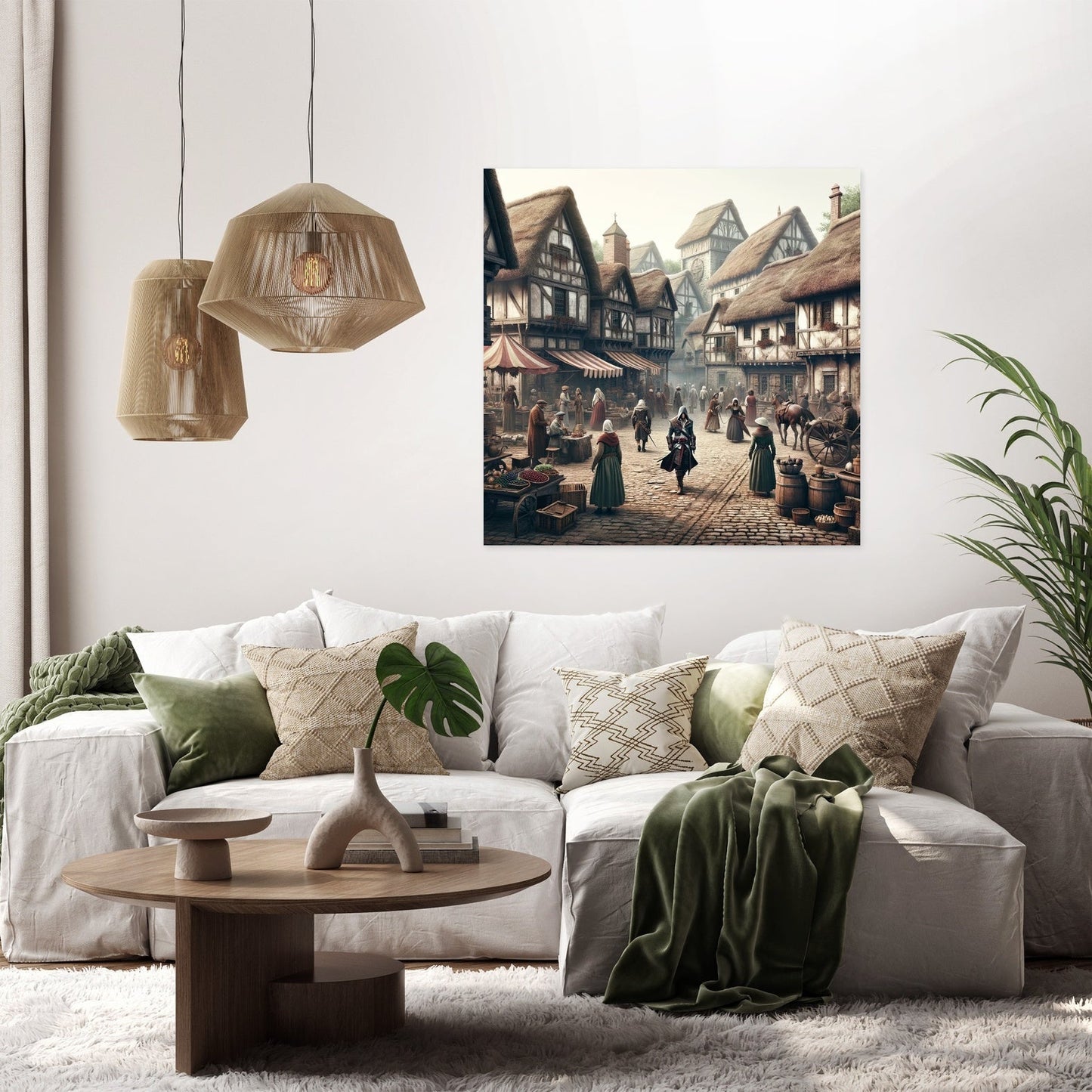 Medieval Mingle Canvas