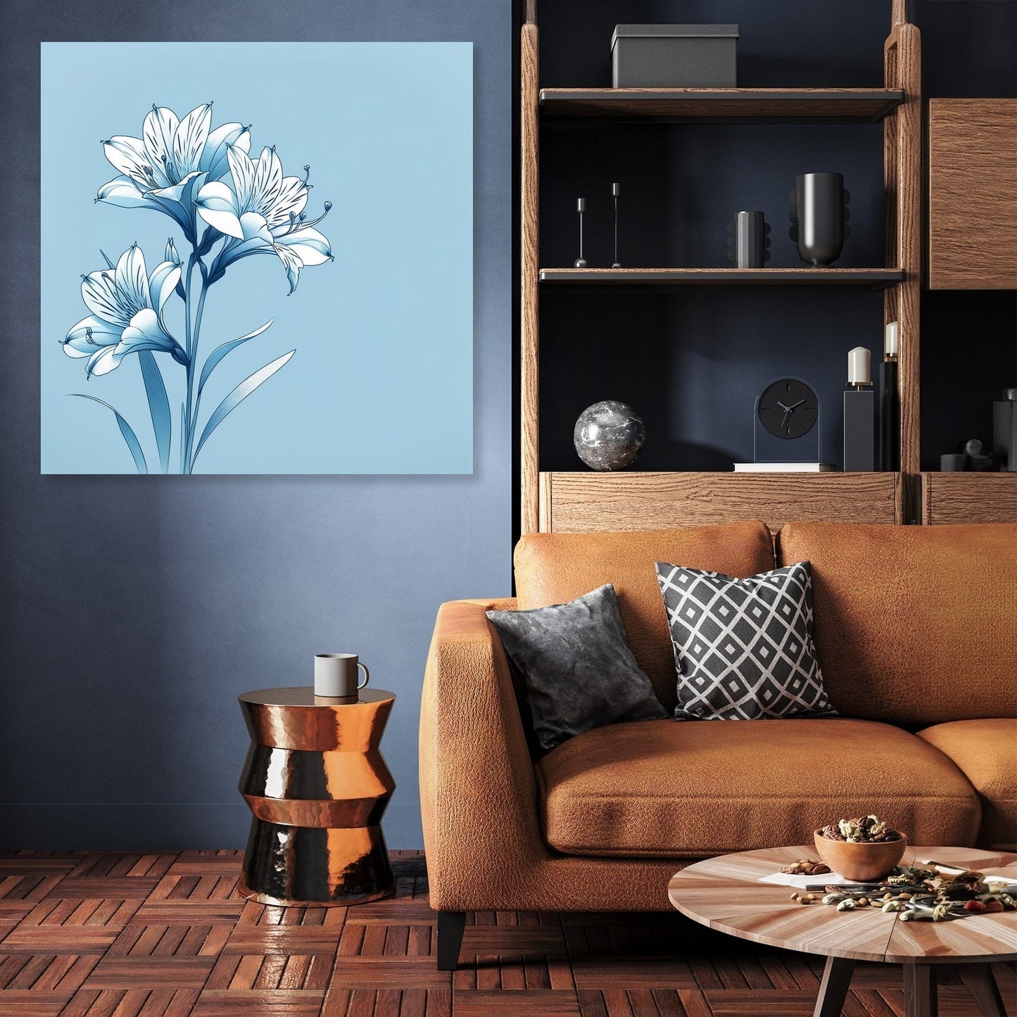 Frost Kissed Canvas
