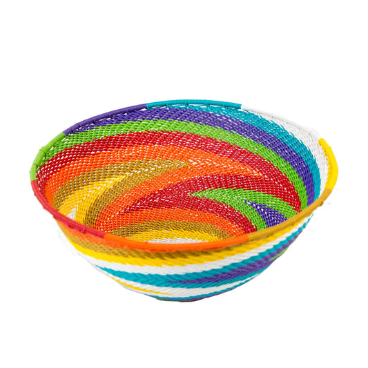 Zulu Telephone Wire Bowl Blue TR18 19cm