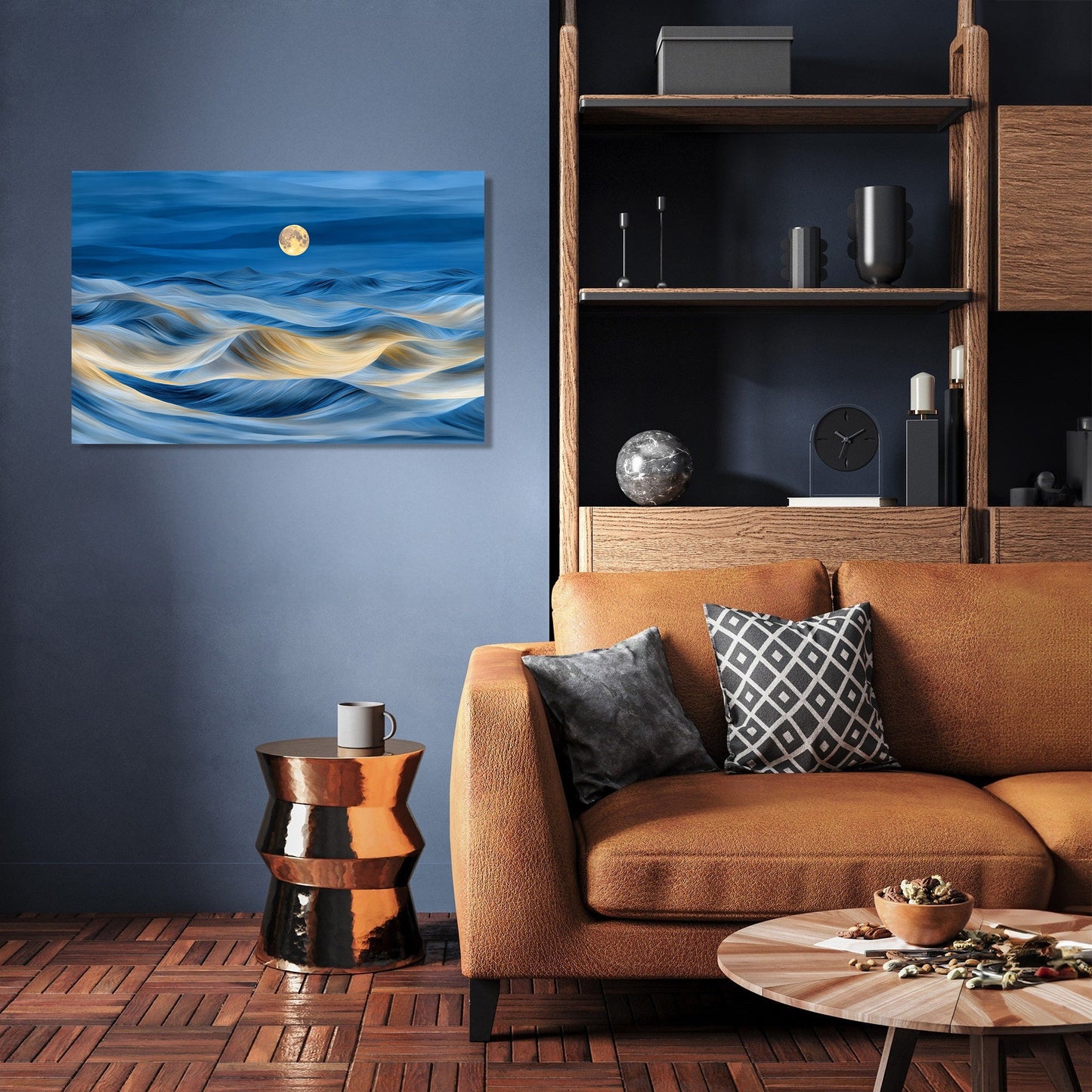 Moonlit Dunes Canvas