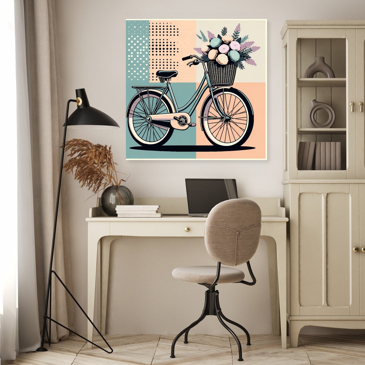 Floral Ride Canvas