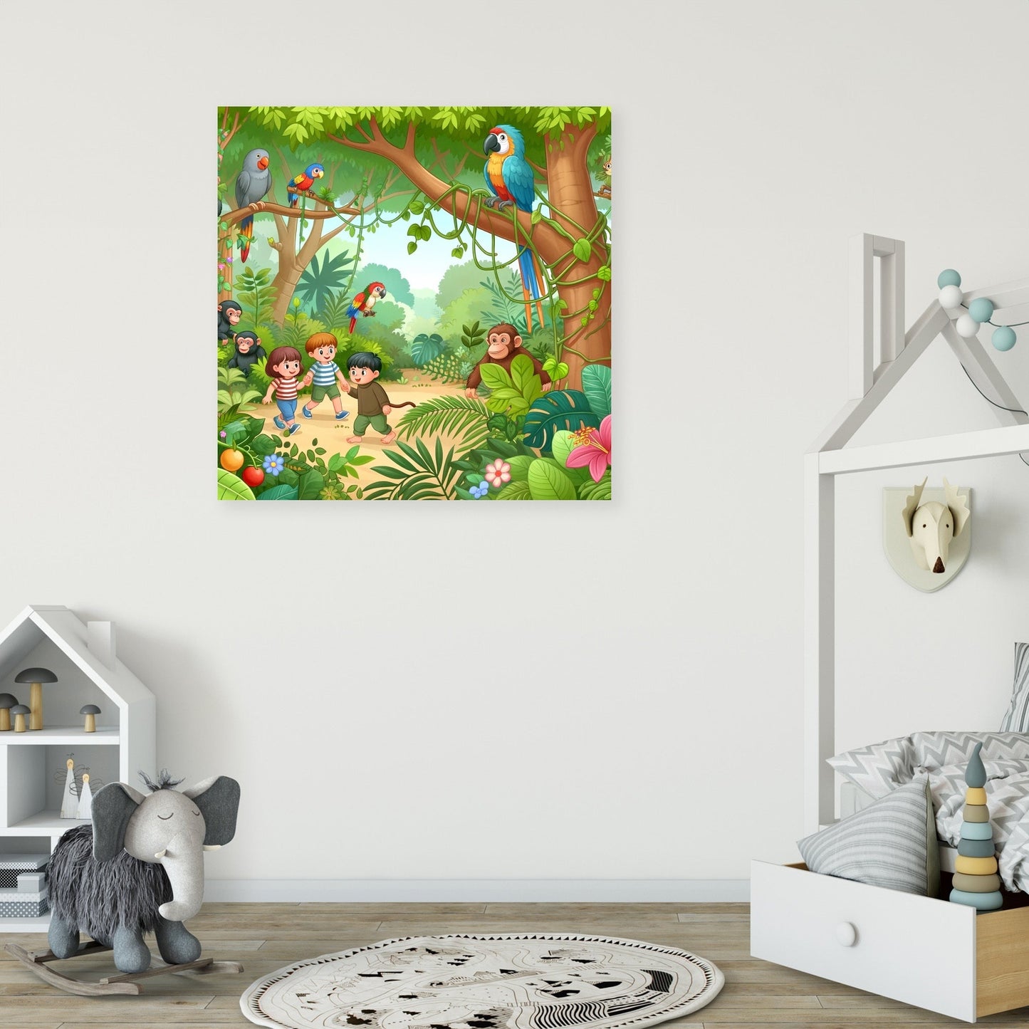 Jungle Explorers Canvas