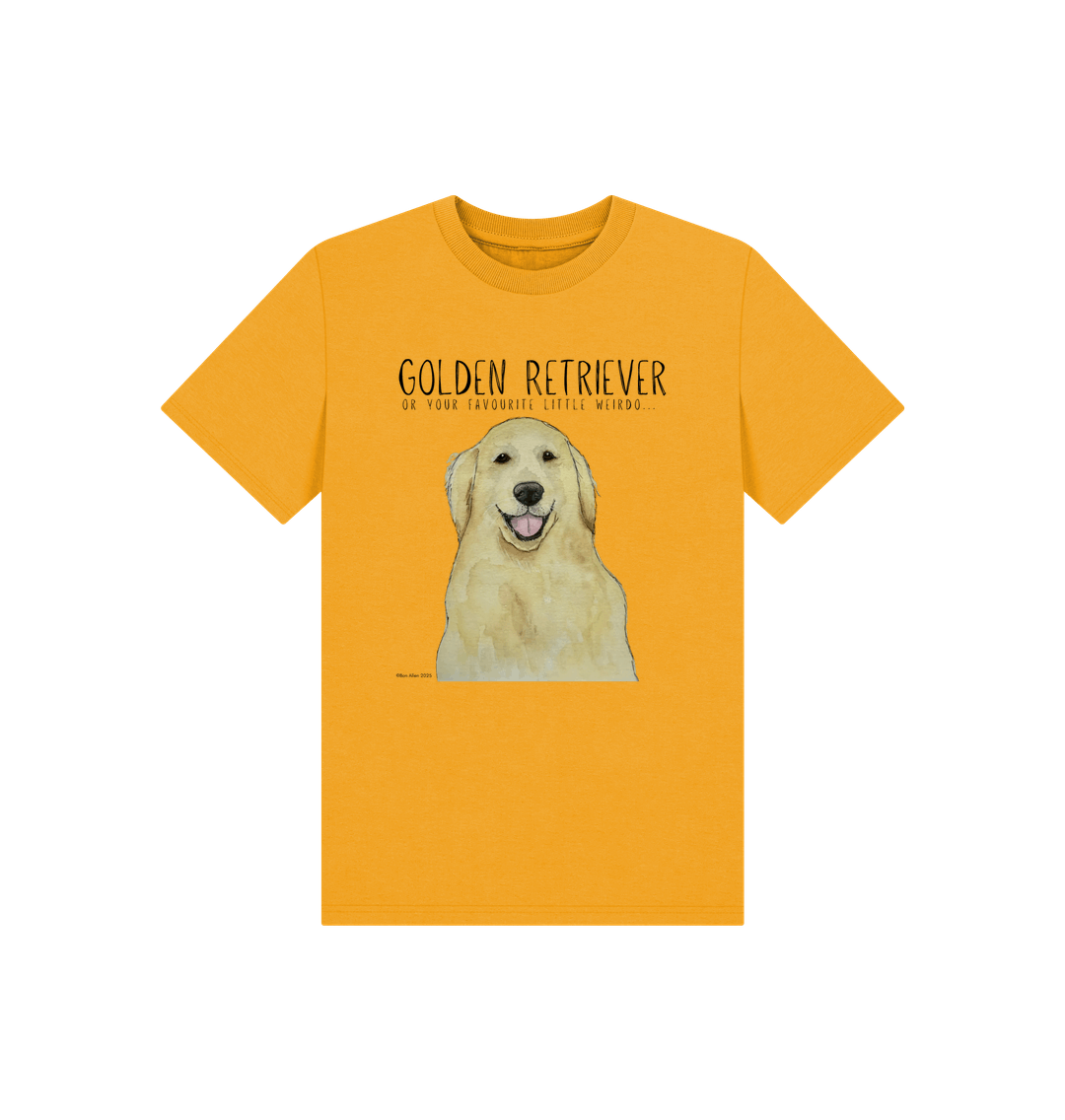 Golden Retriever Kids' Tee: Your Little Weirdo's New Favorite Shirt!