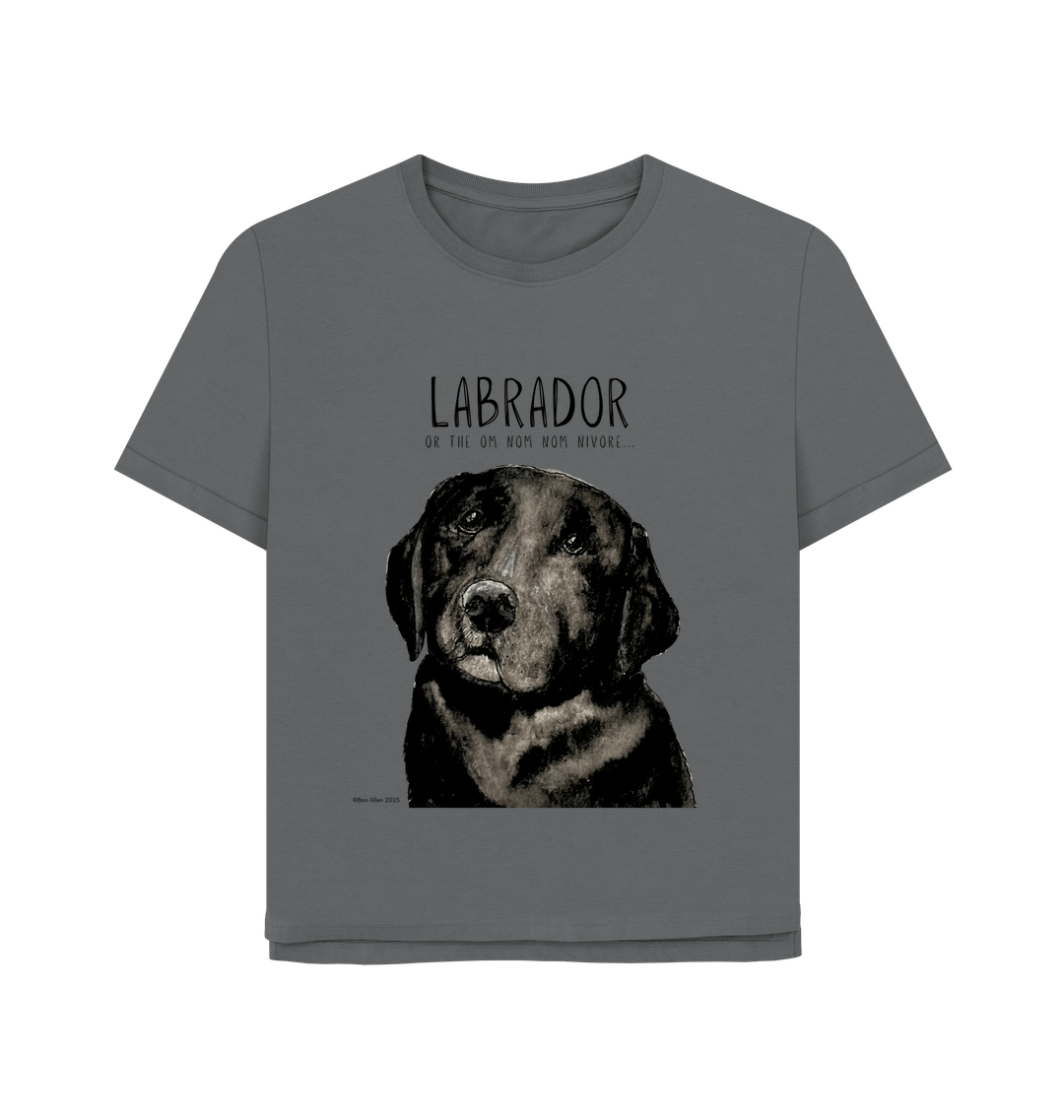 Feed Me Snacks & Compliments: The Black Labrador Tee