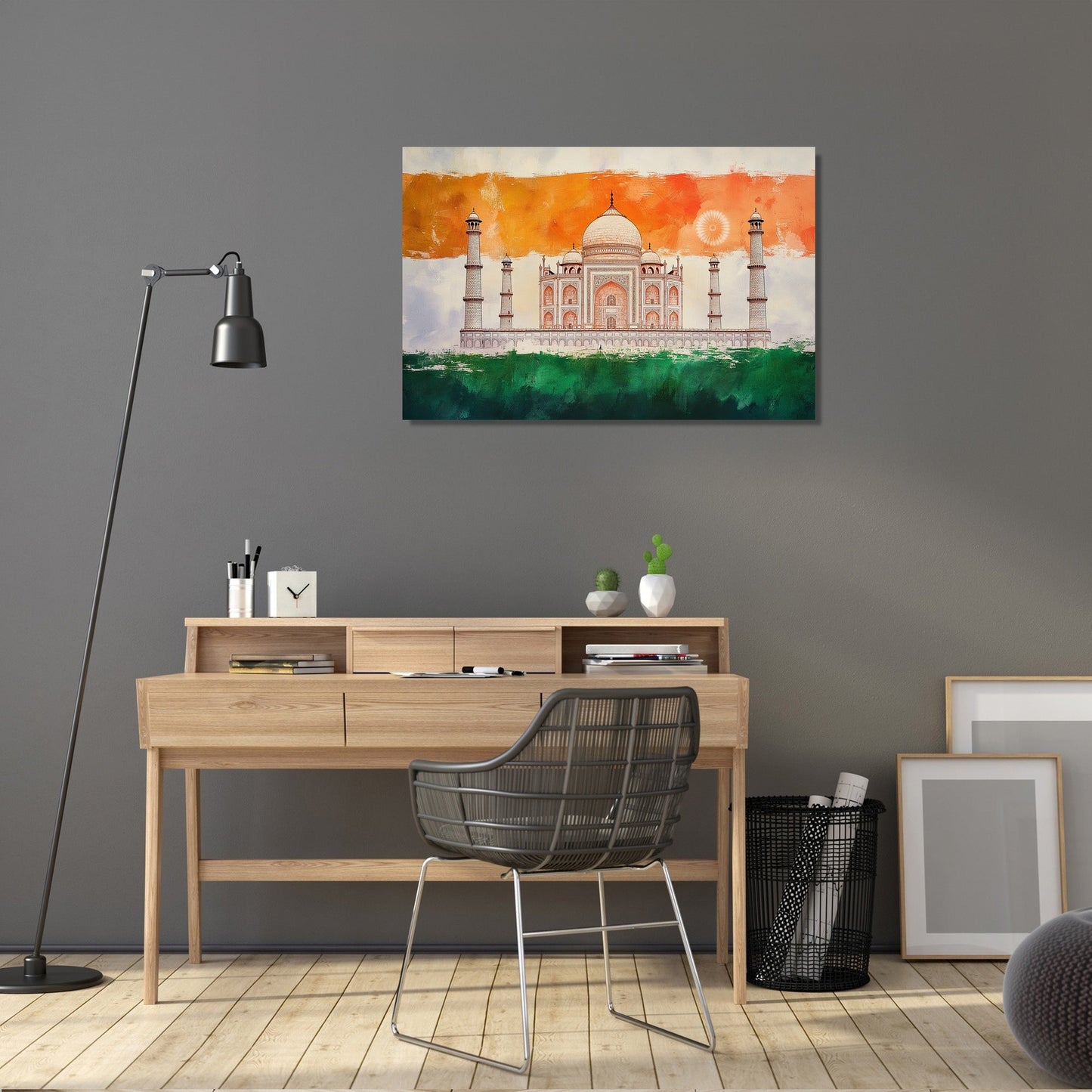 Taj Mahal Reverie Canvas