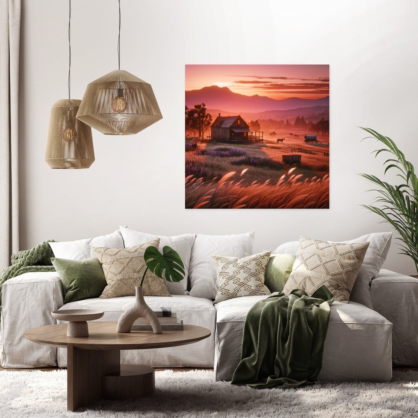 Prairie Solitude Canvas