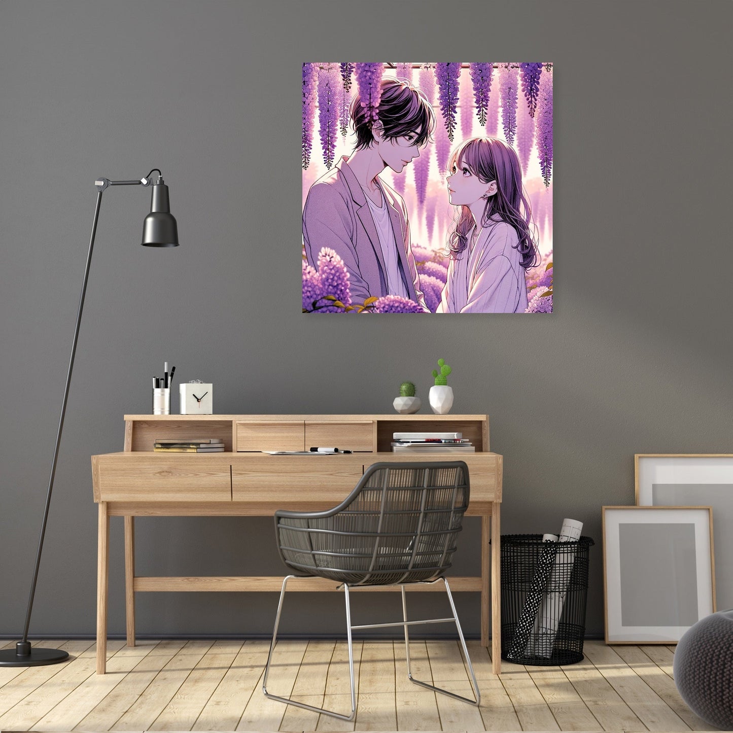 Wisteria Lane Romance Canvas