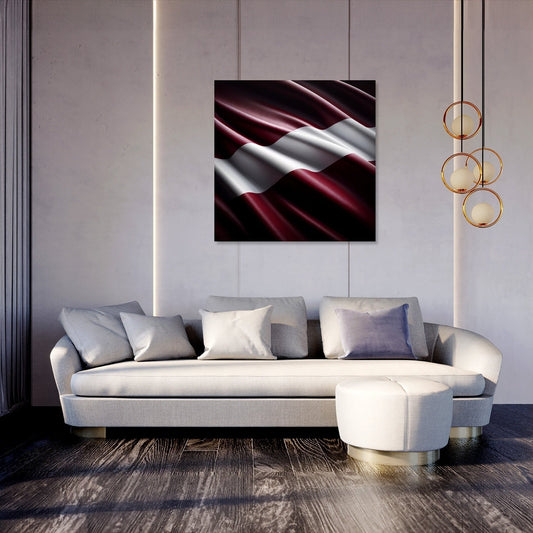 Latvia Pride Canvas