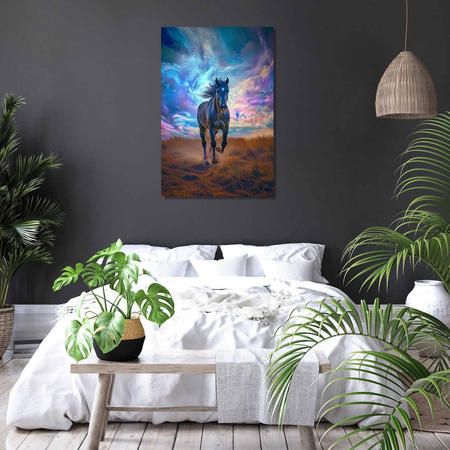 Galloping Horse Dreams Canvas