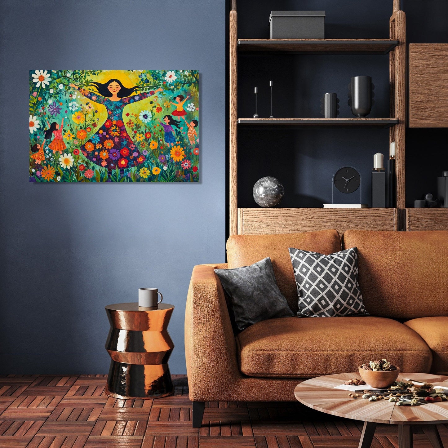 Maternal Garden Canvas