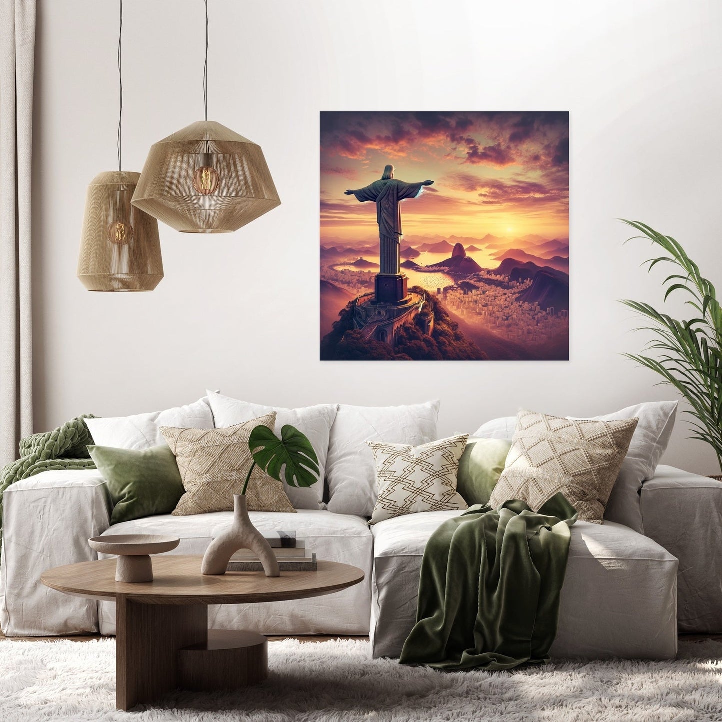 Majestic Redeemer Canvas