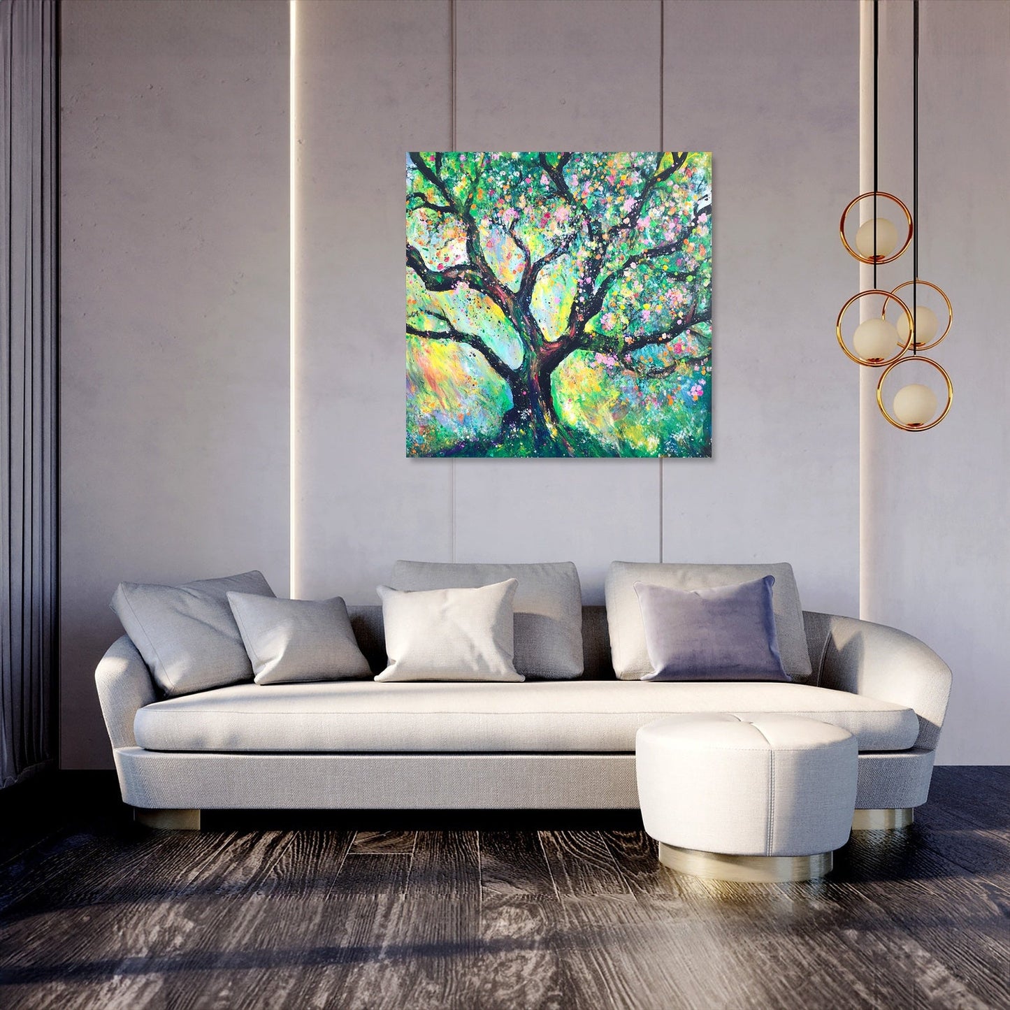 Blossoming Tree of Life Canvas