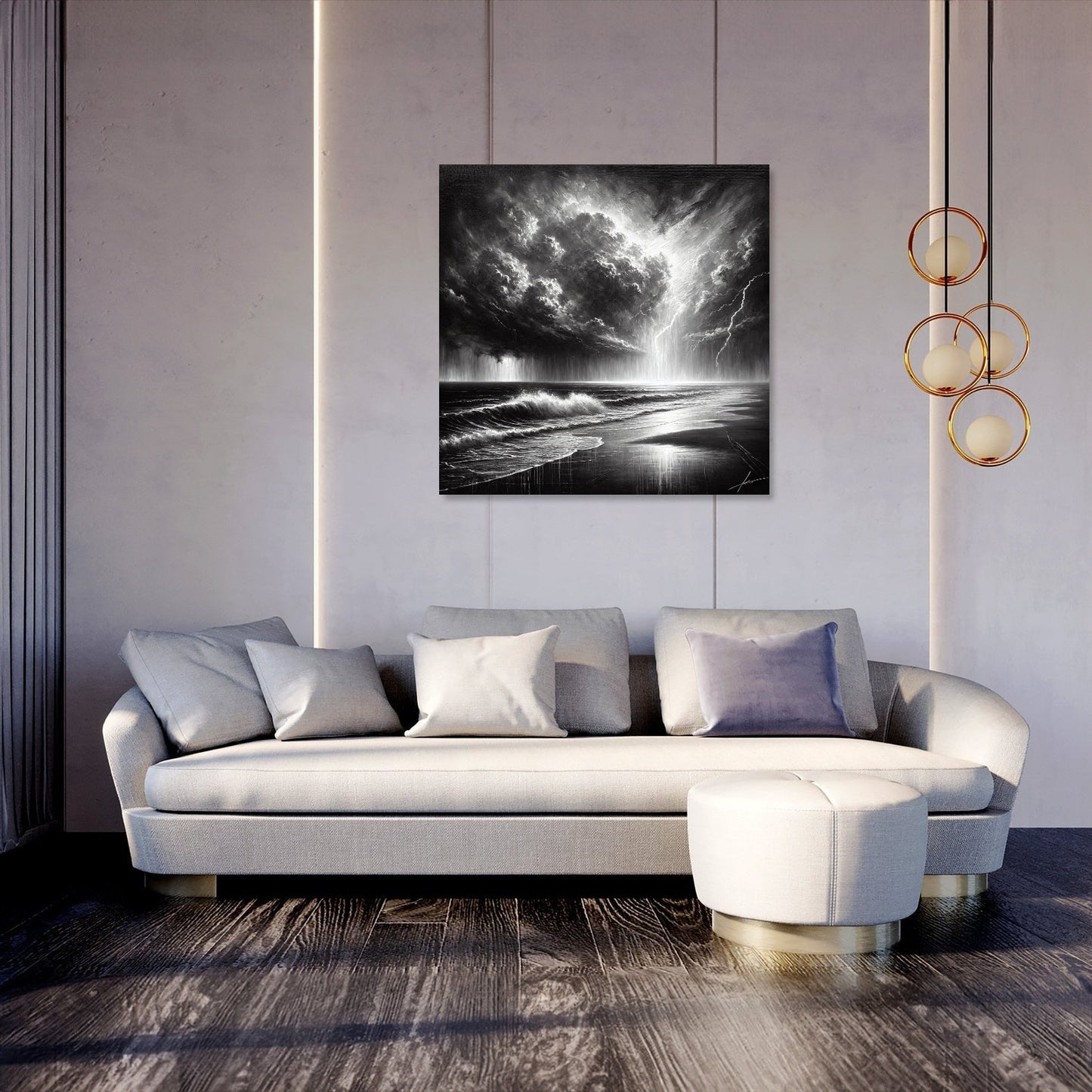 Tempest Shore Canvas