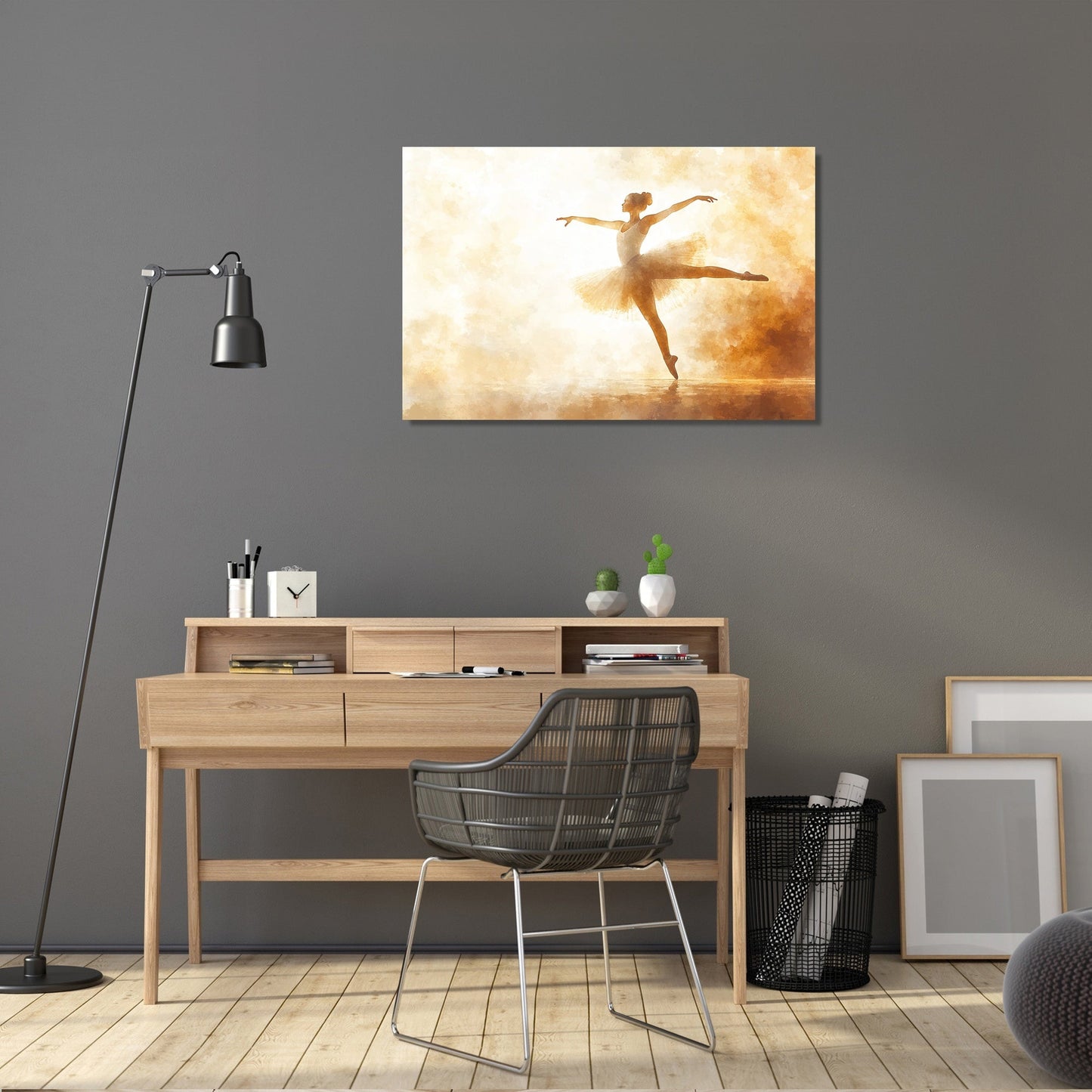 Nostalgic Ballerina Canvas