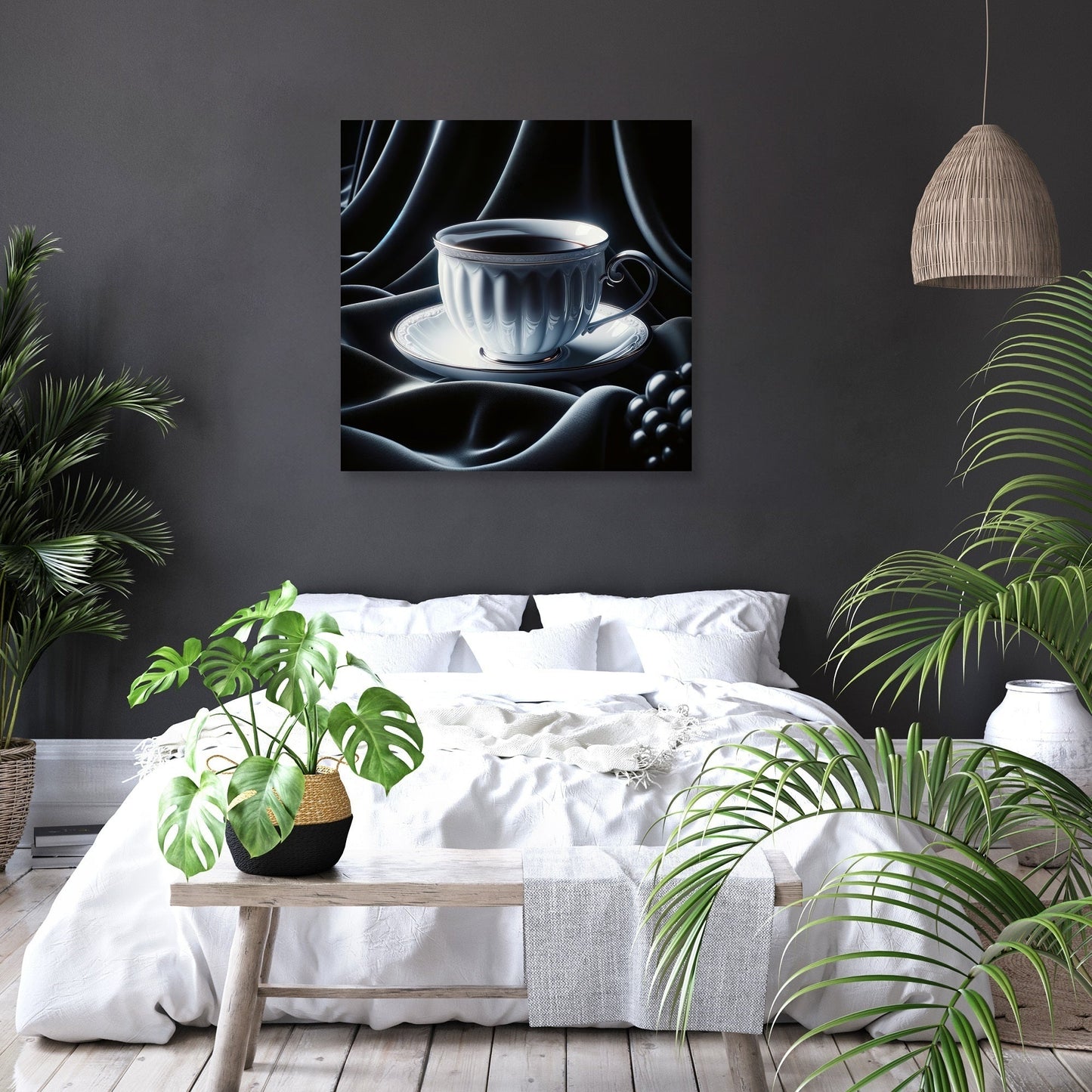Porcelain Reflections Canvas