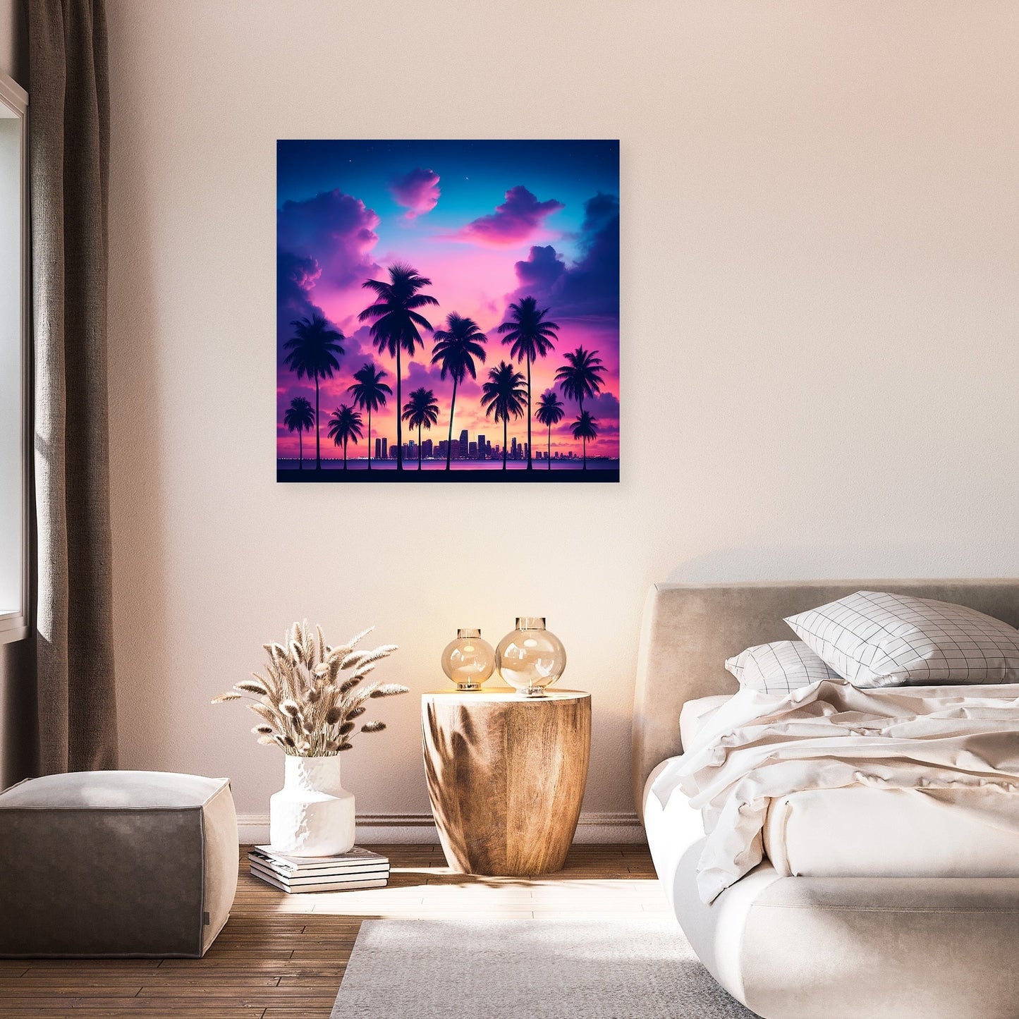 Miami Twilight Canvas