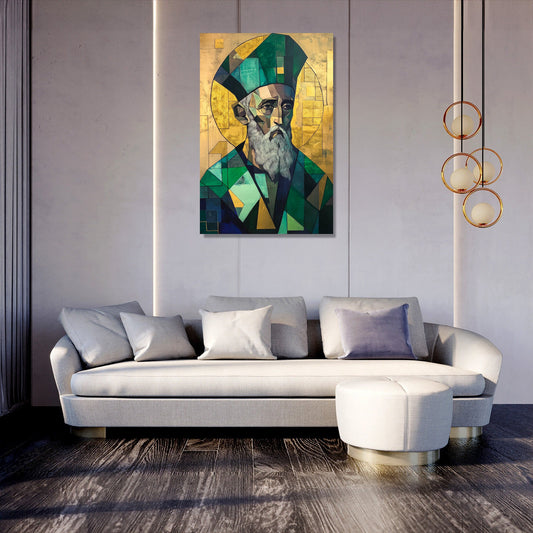 Saint Patrick's Golden Canvas