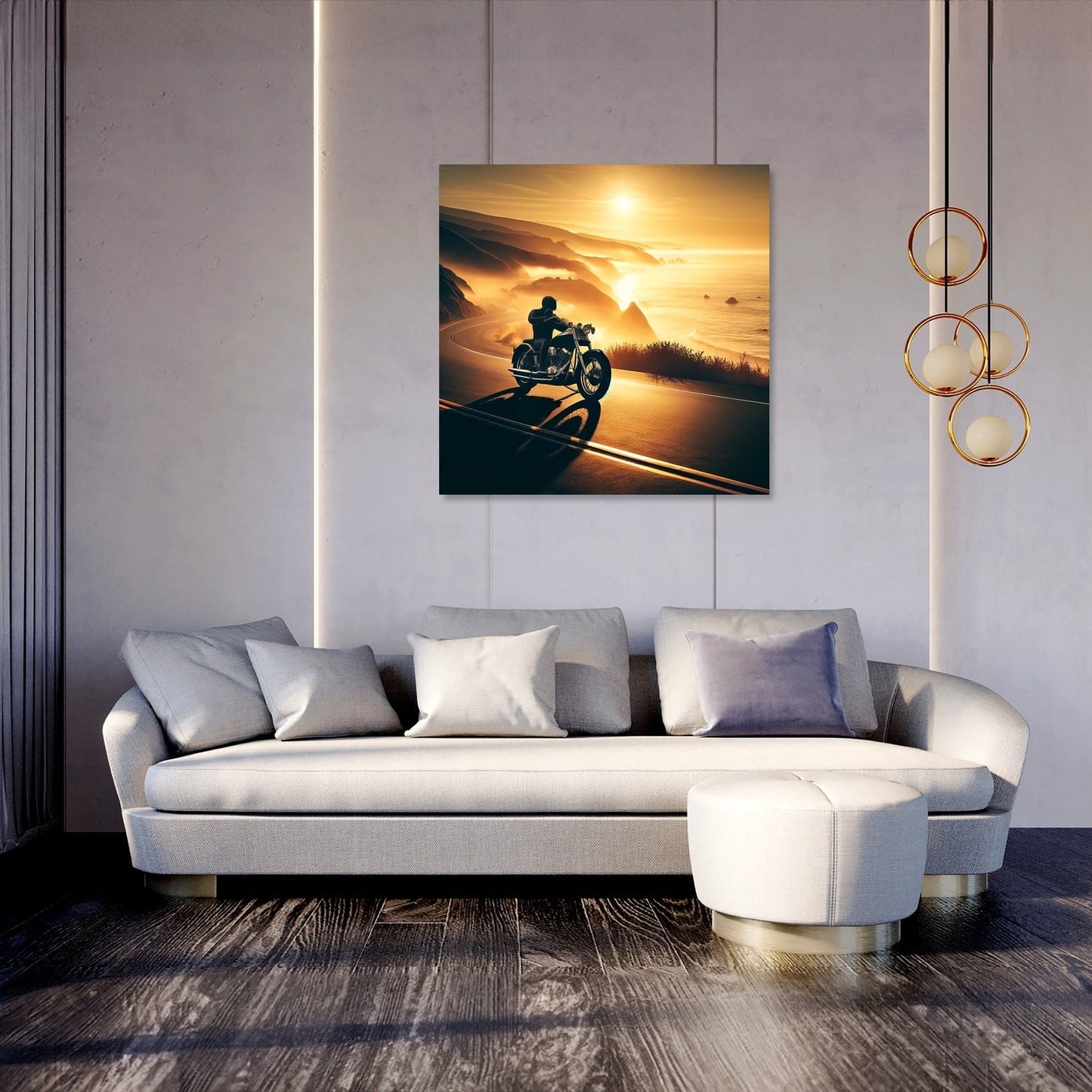 Coastal Freedom Ride Canvas