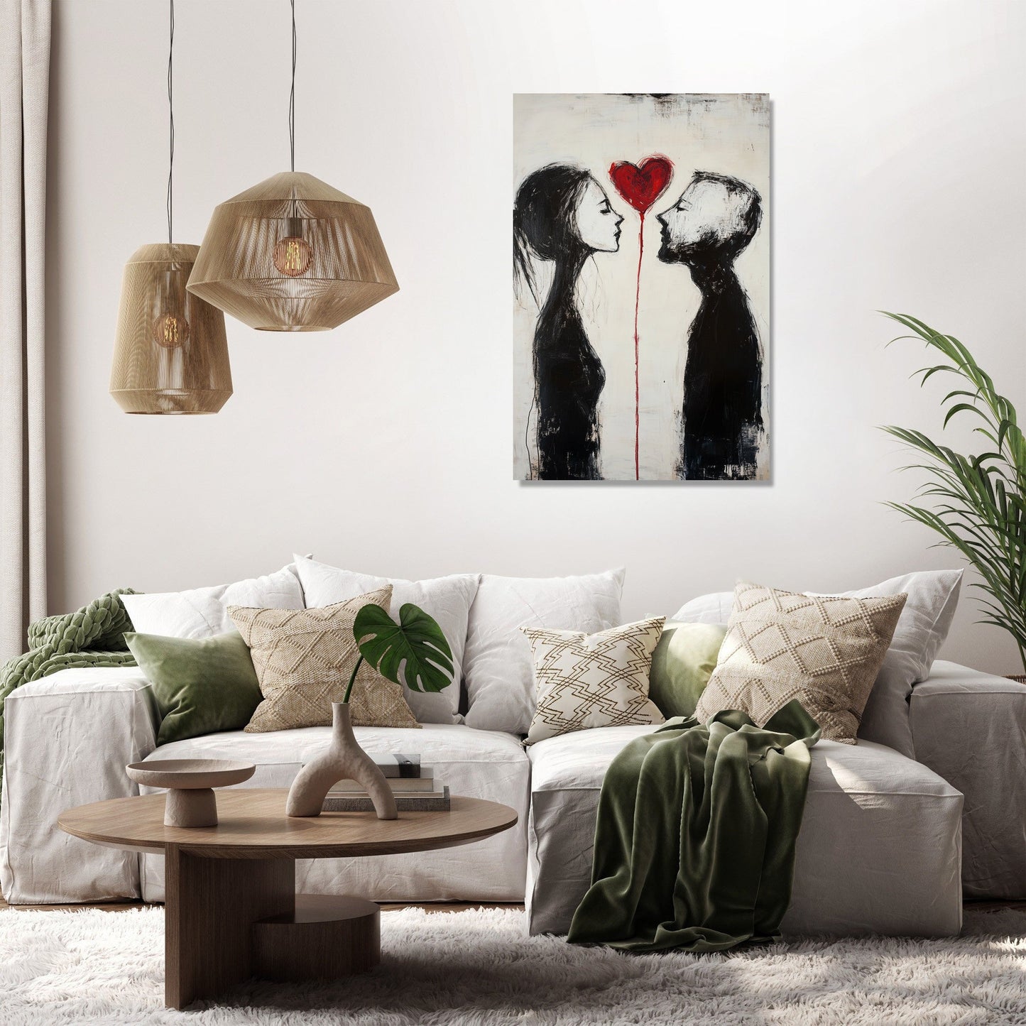 Heartline Connection Canvas
