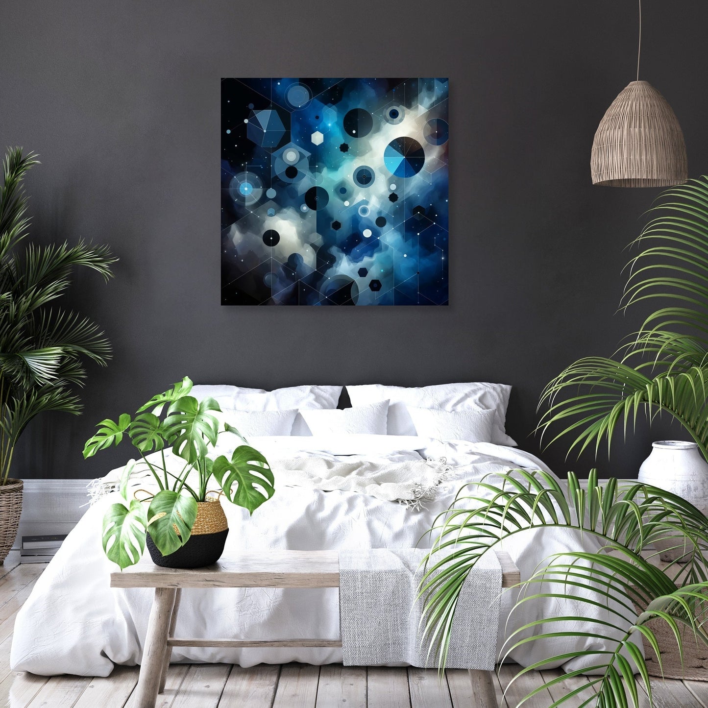 Cosmic Geometry Canvas