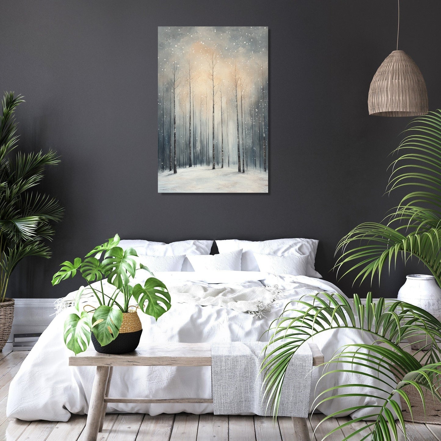 Whispering Snowfall Canvas