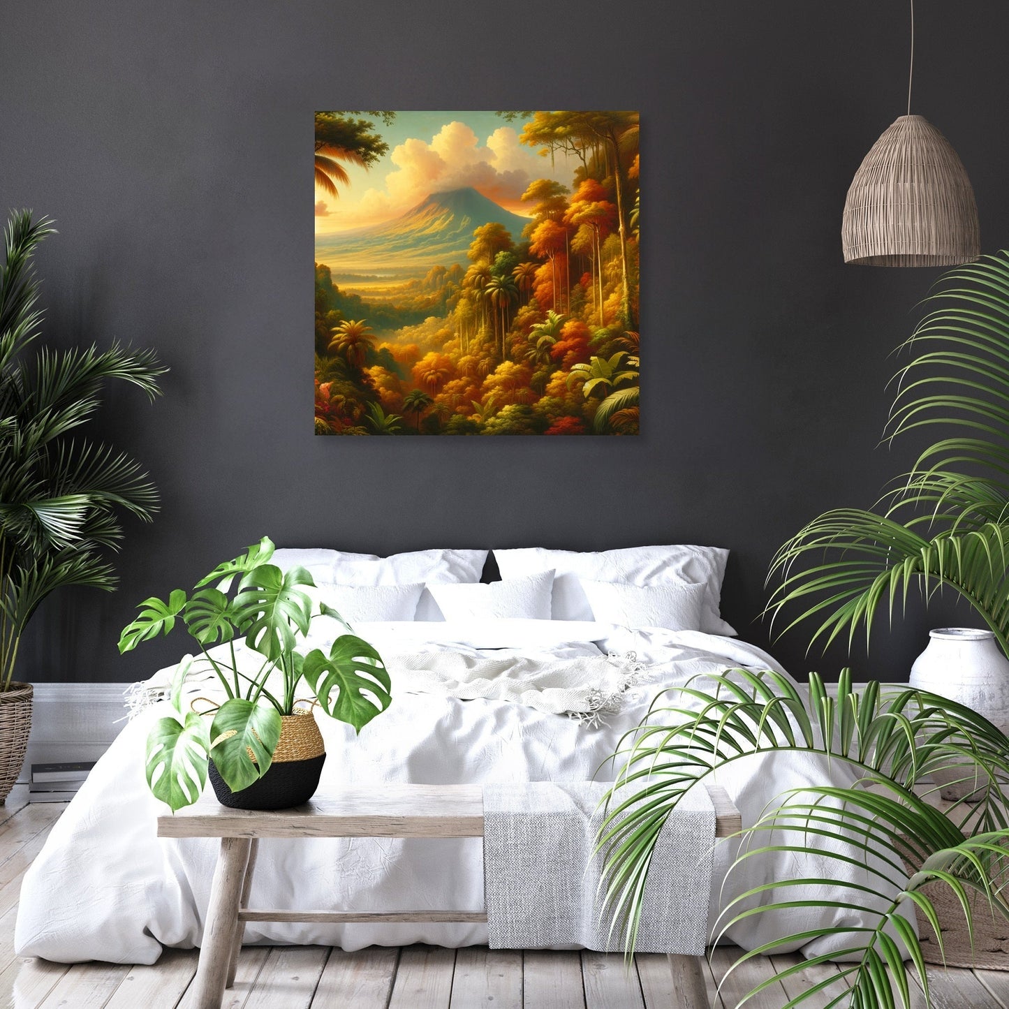 Volcanic Grandeur Canvas