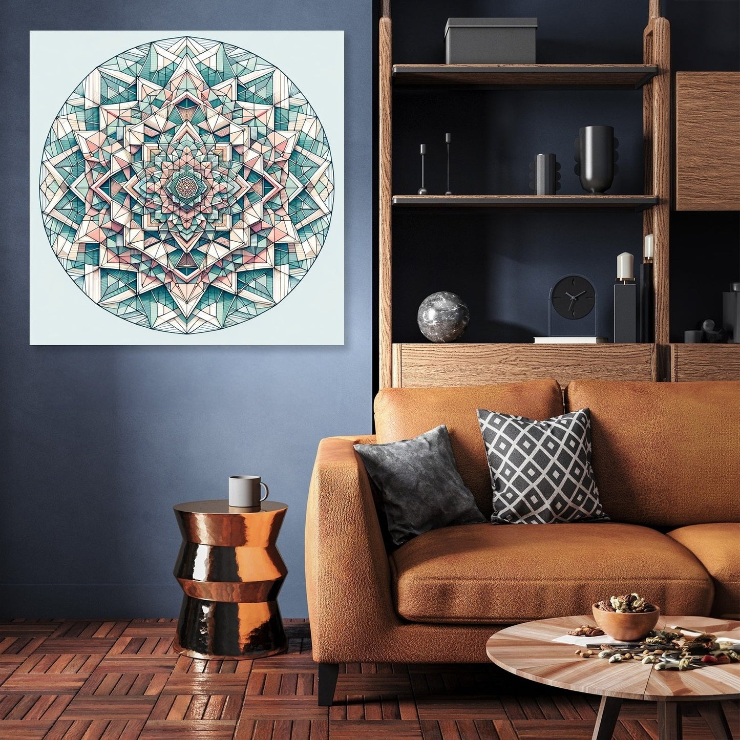 Pastel Harmony Canvas