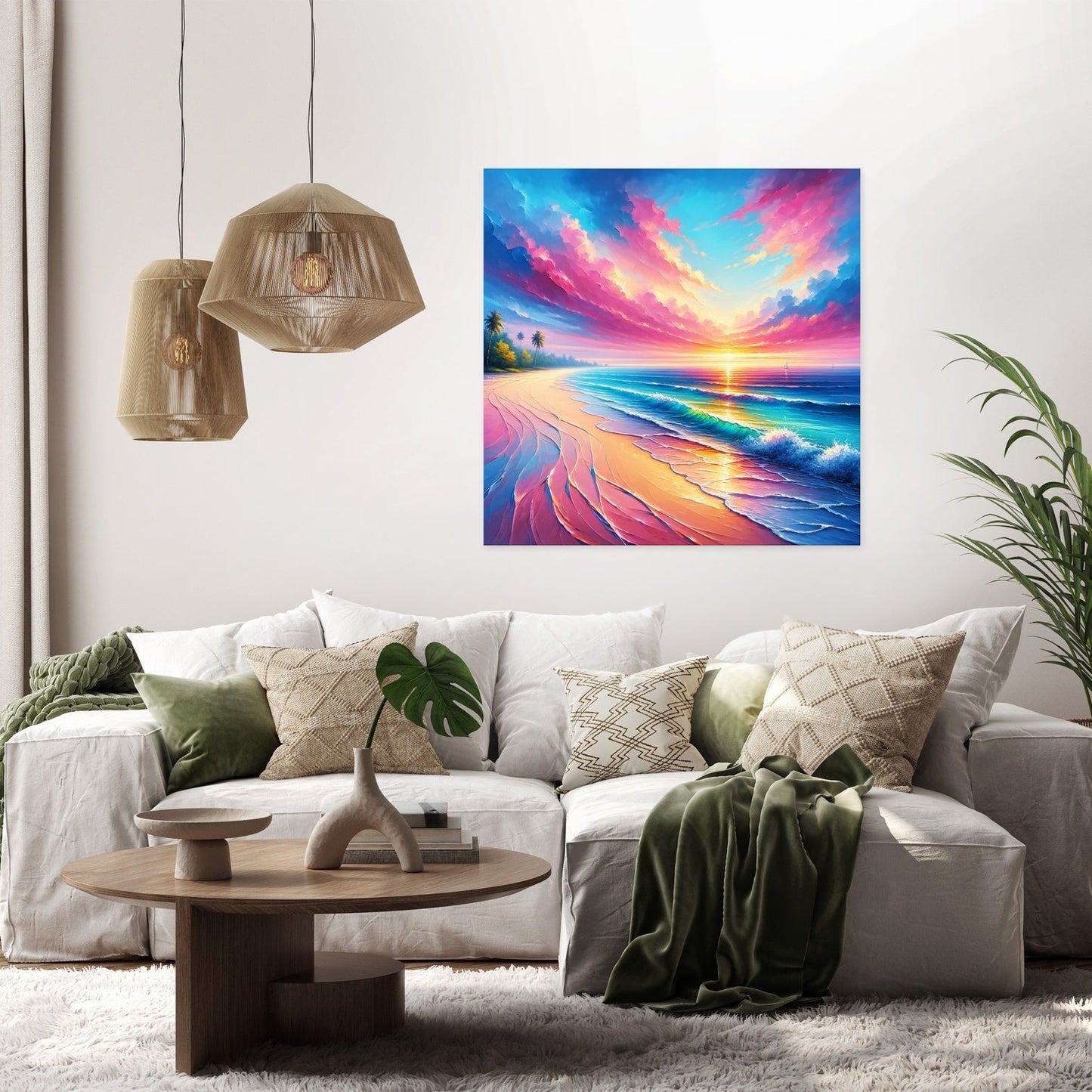 Vibrant Dawn Canvas