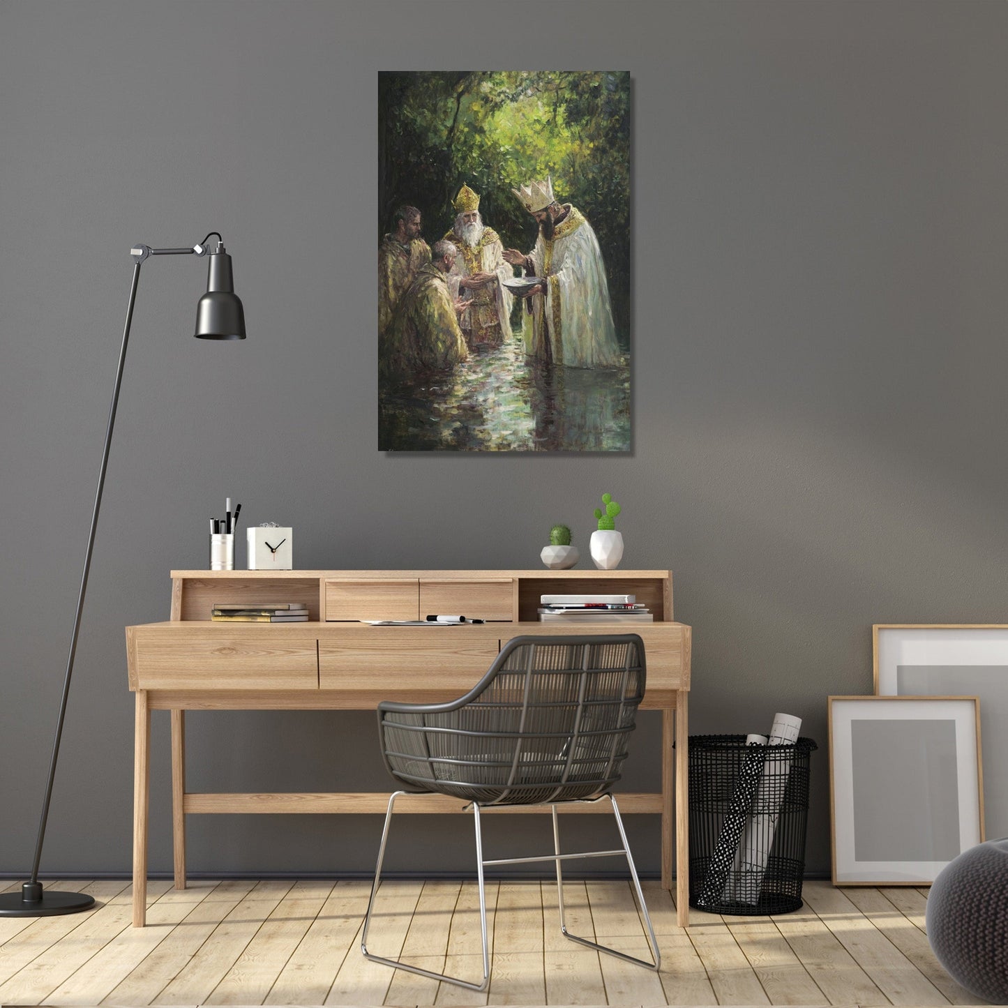 St. Patrick's Baptism Canvas