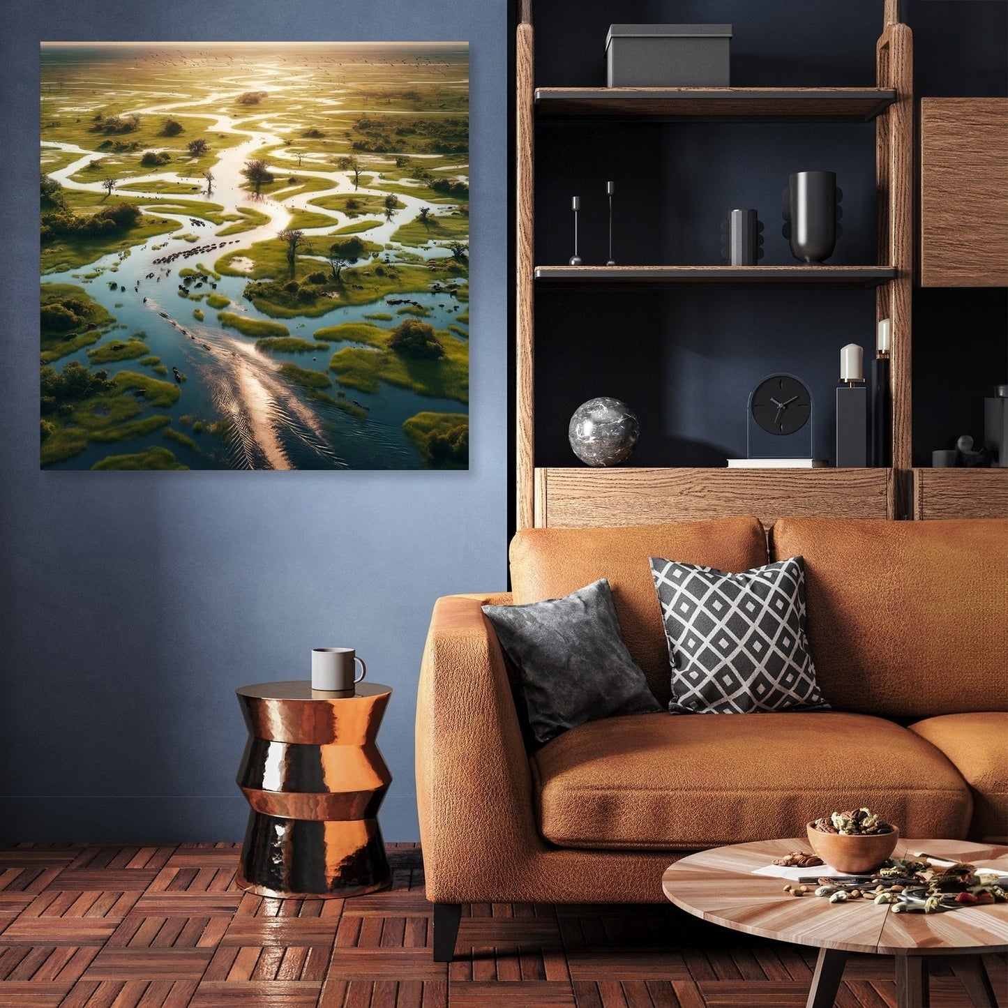 Okavango Delta Canvas