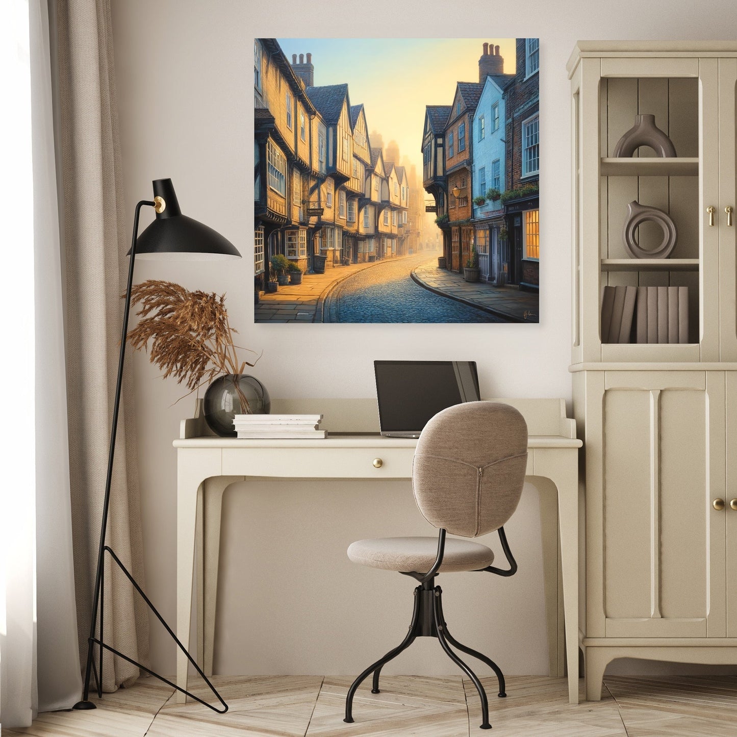 Early Morning on the Shambles Canvas