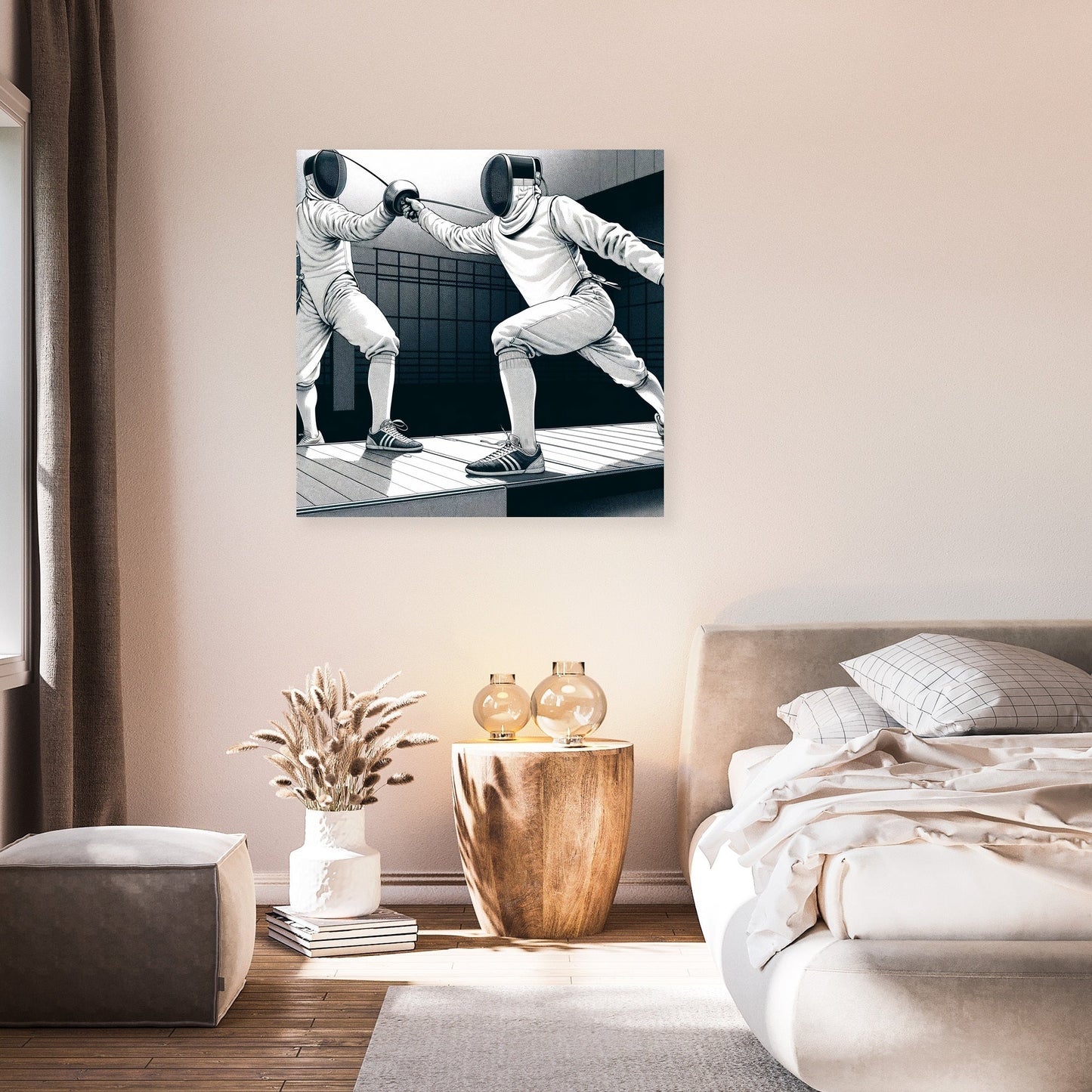 Elegant Parry Canvas