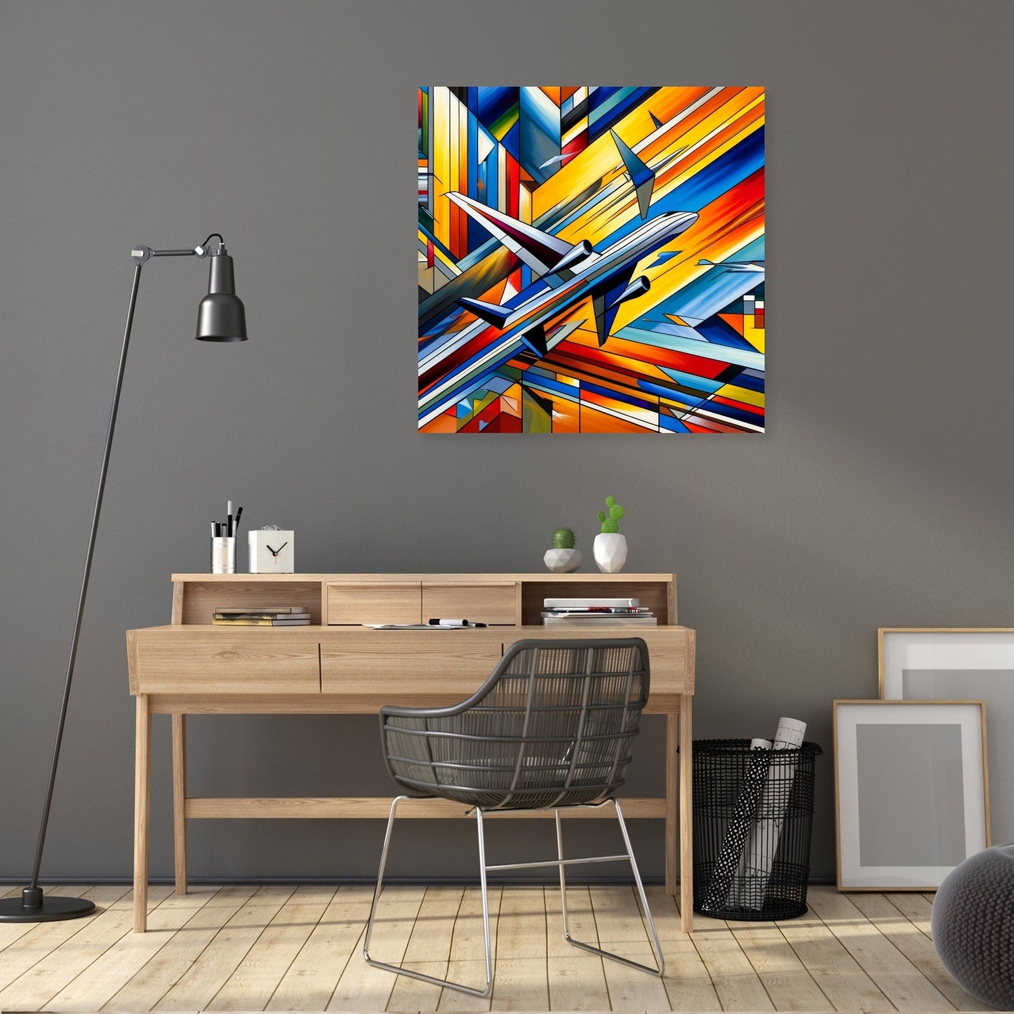 Abstract Altitudes Canvas