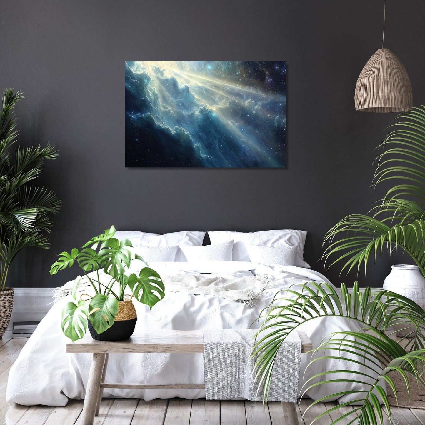 Stardust Serenity Canvas