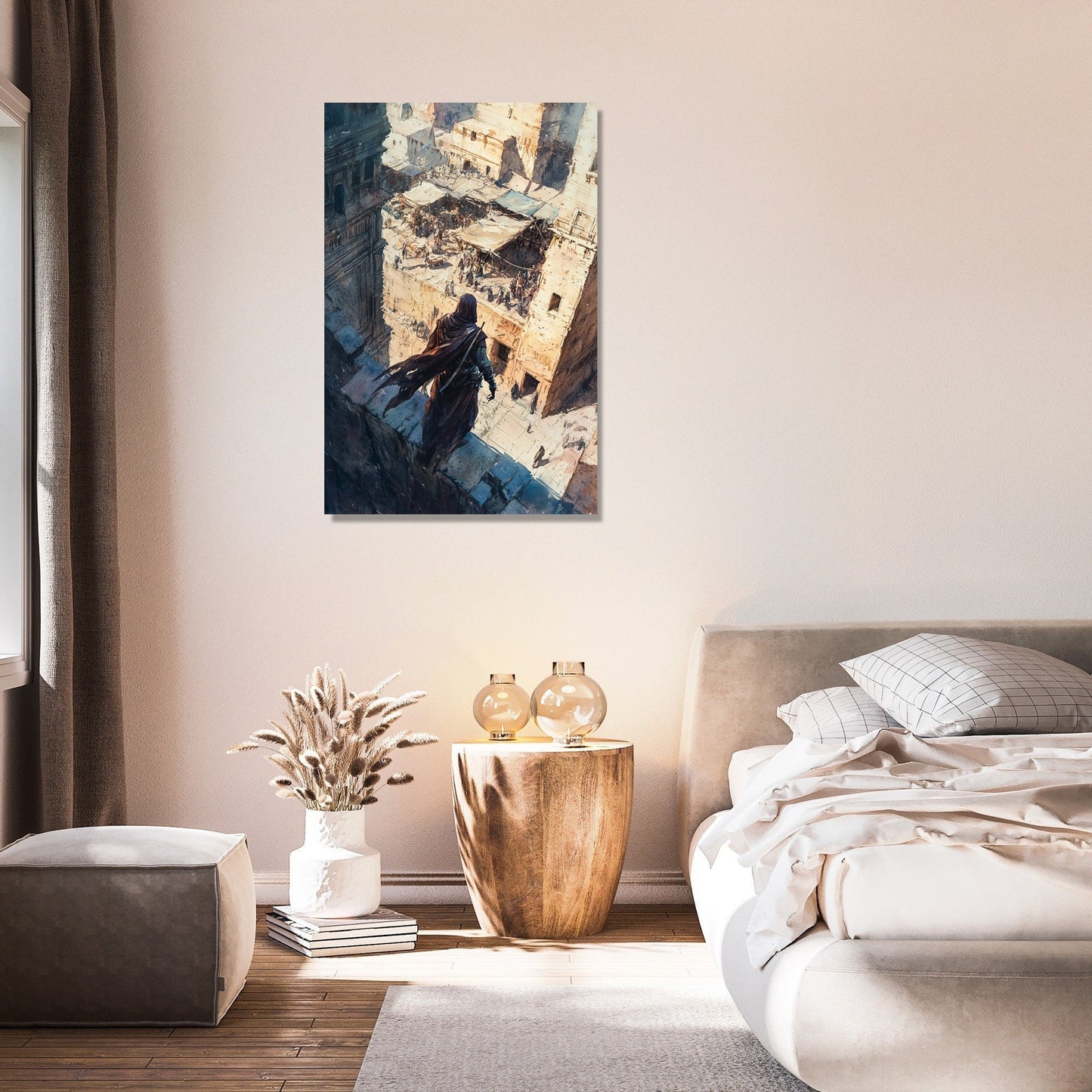 Cloaked Guardian Canvas