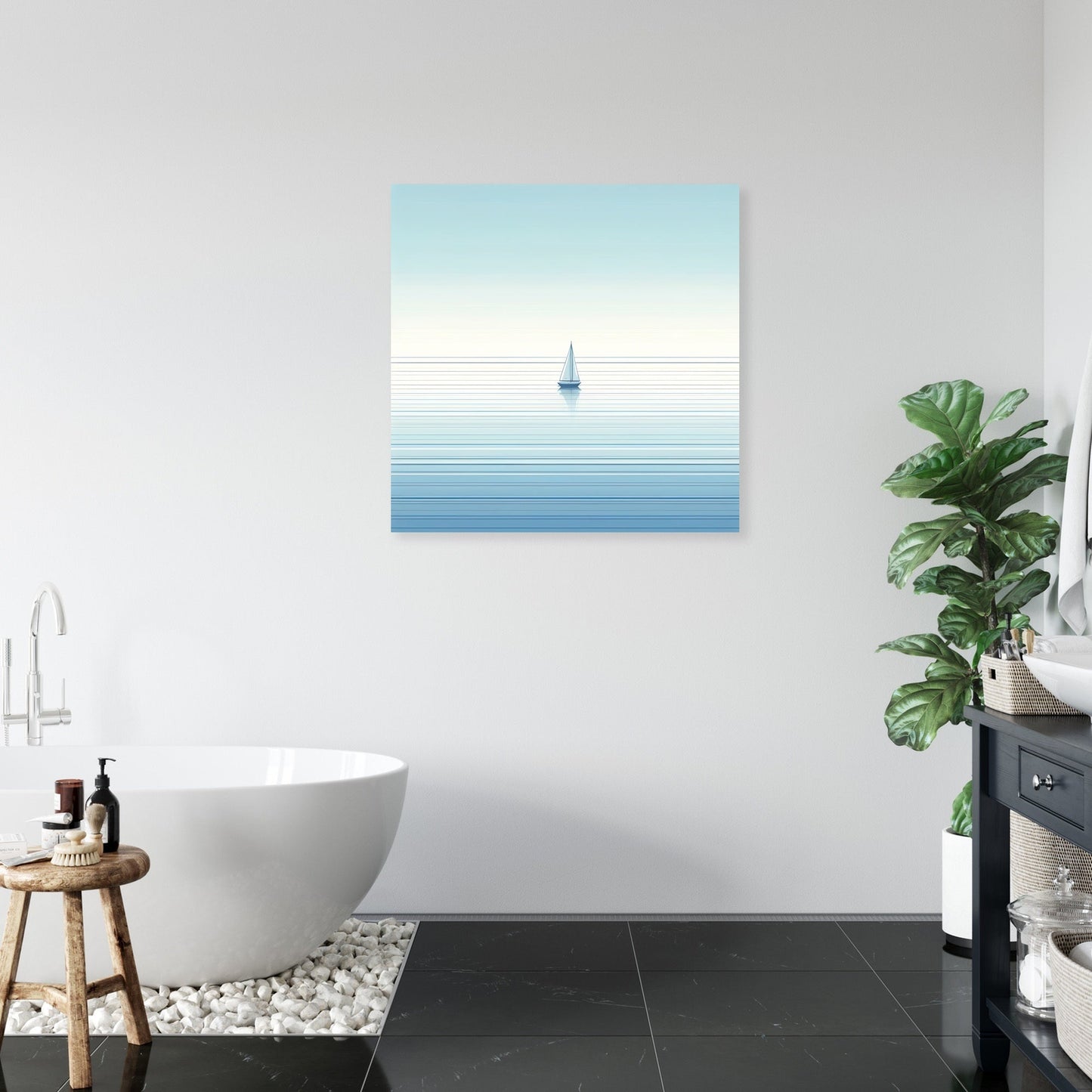 Solitary Voyage Canvas