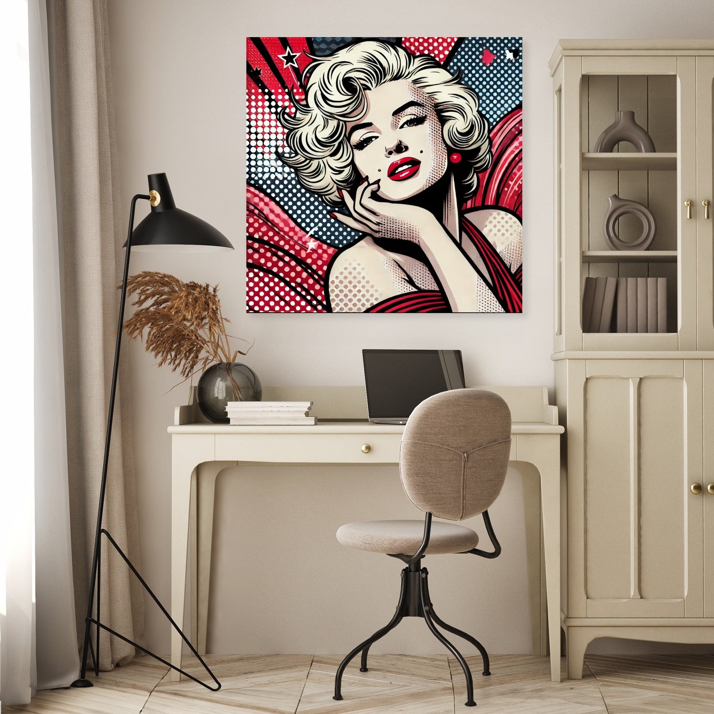 Red Glamour Canvas