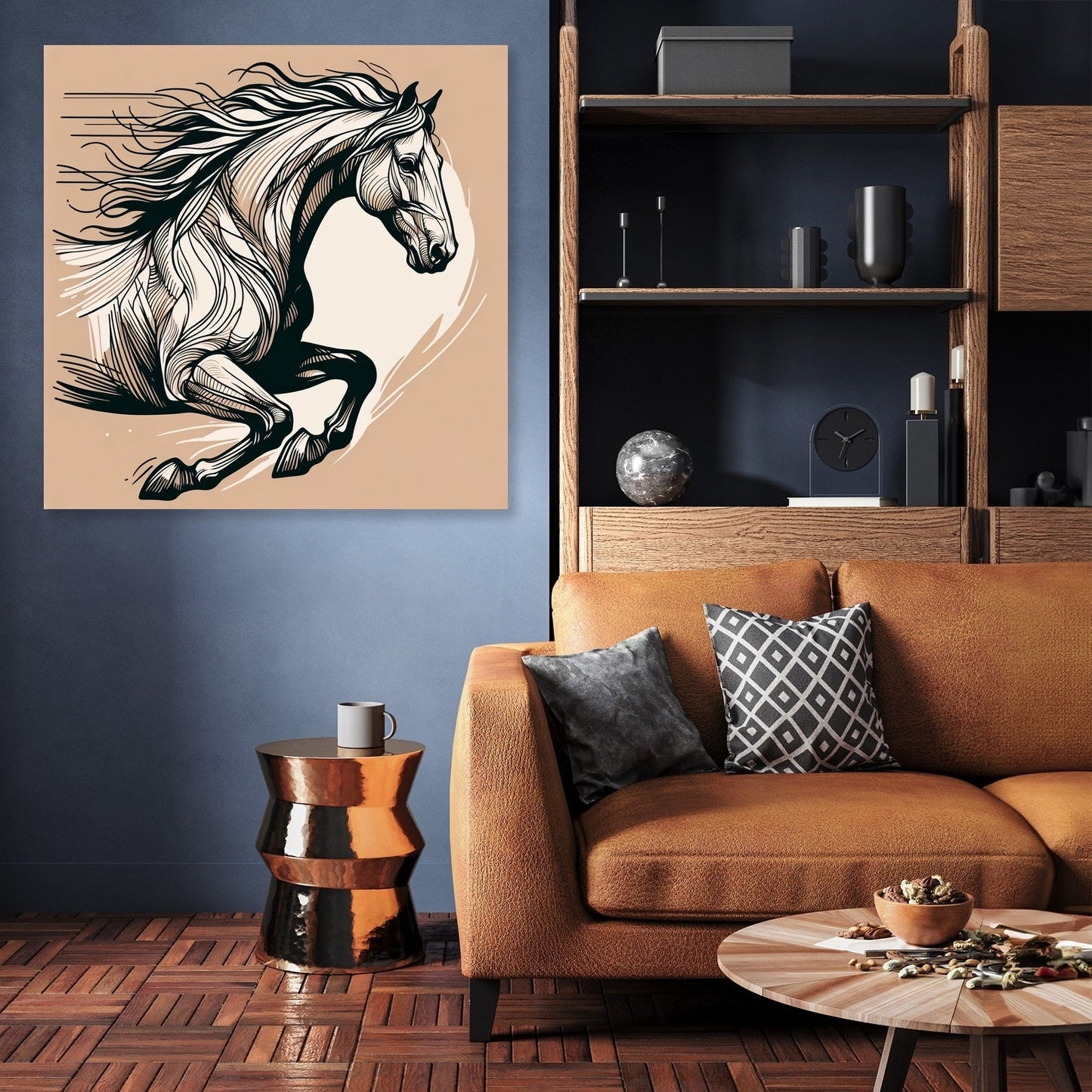 Galloping Grace Canvas