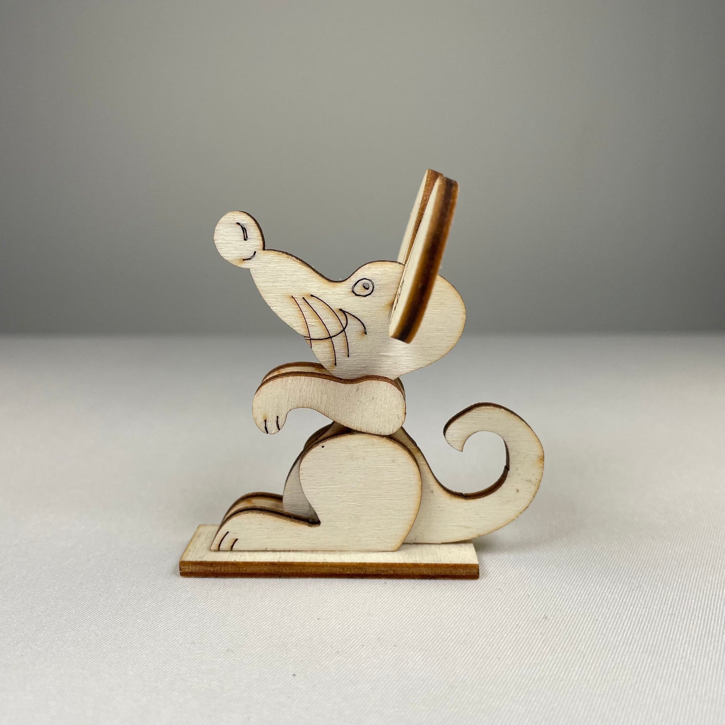 Mouse Ornament - Handmade Ornament by Curious Rabbit ®