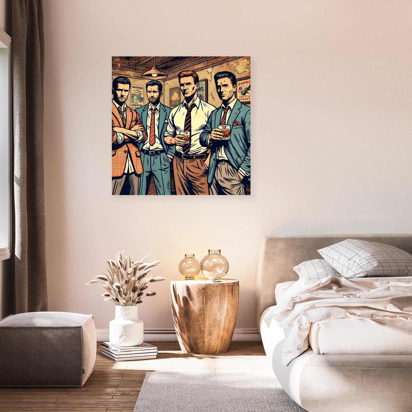 Suits and Whiskey Canvas