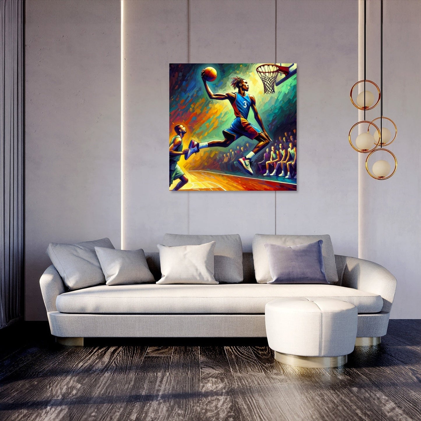 Sky-High Dunk Canvas