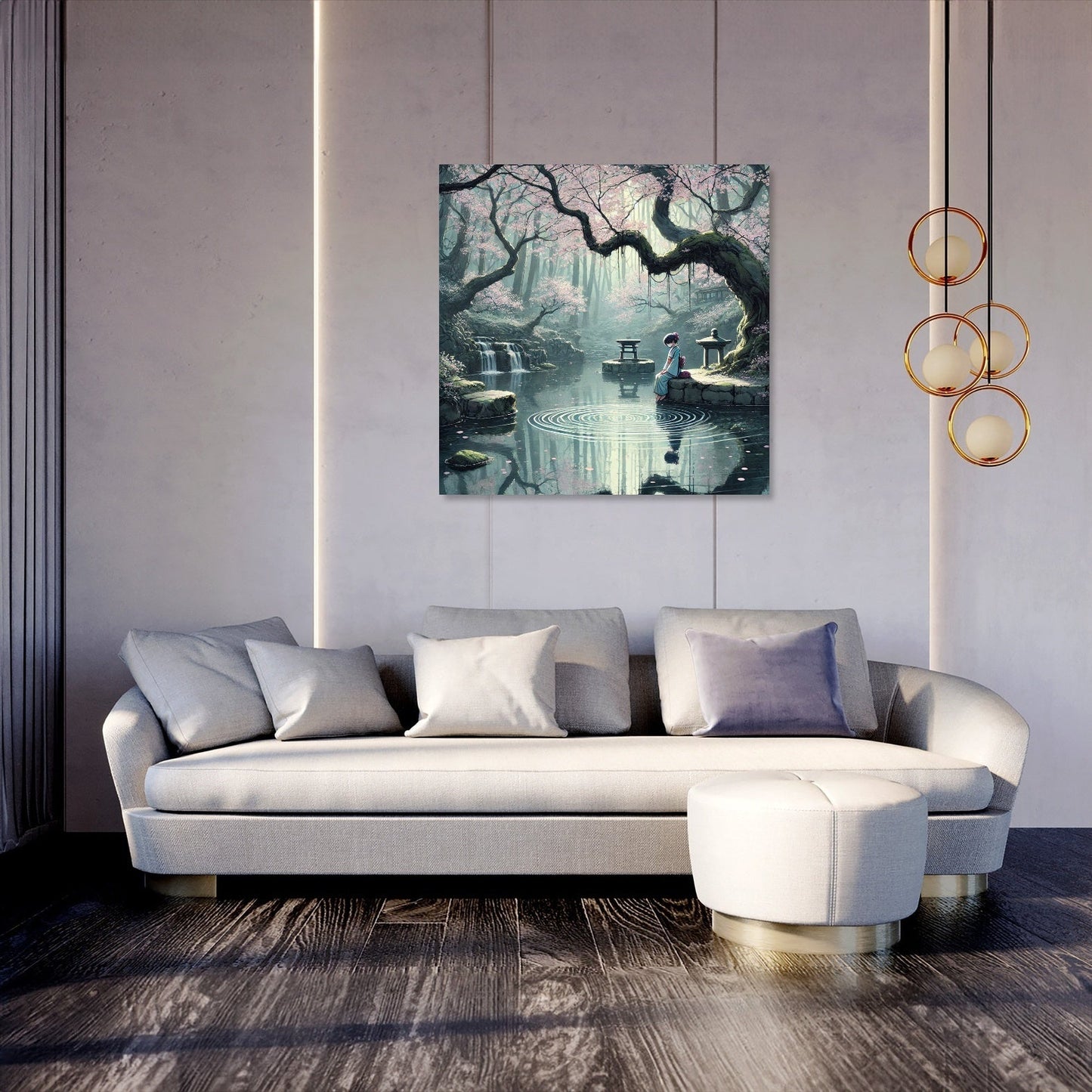 Forgotten Spring Serenity Canvas