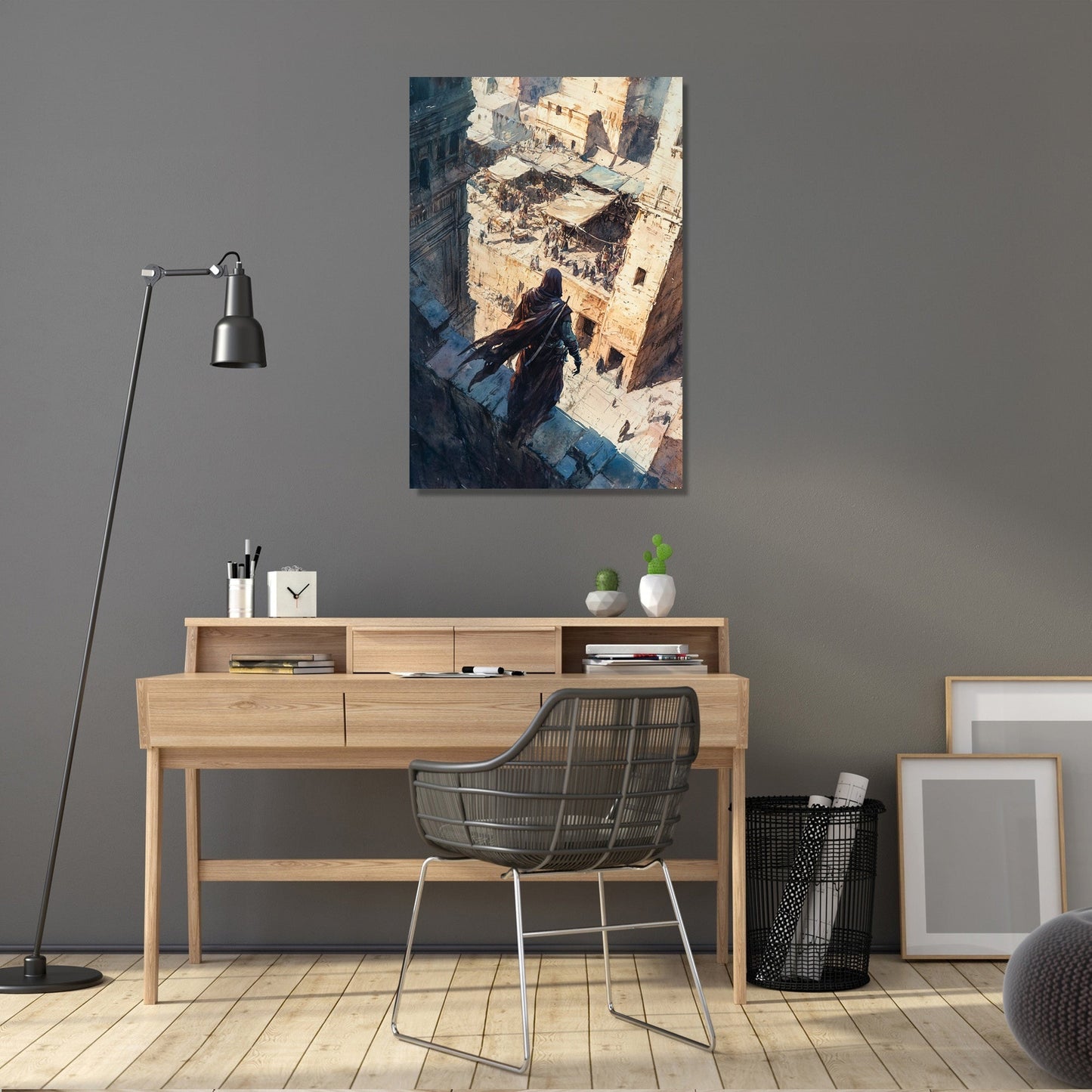 Cloaked Guardian Canvas