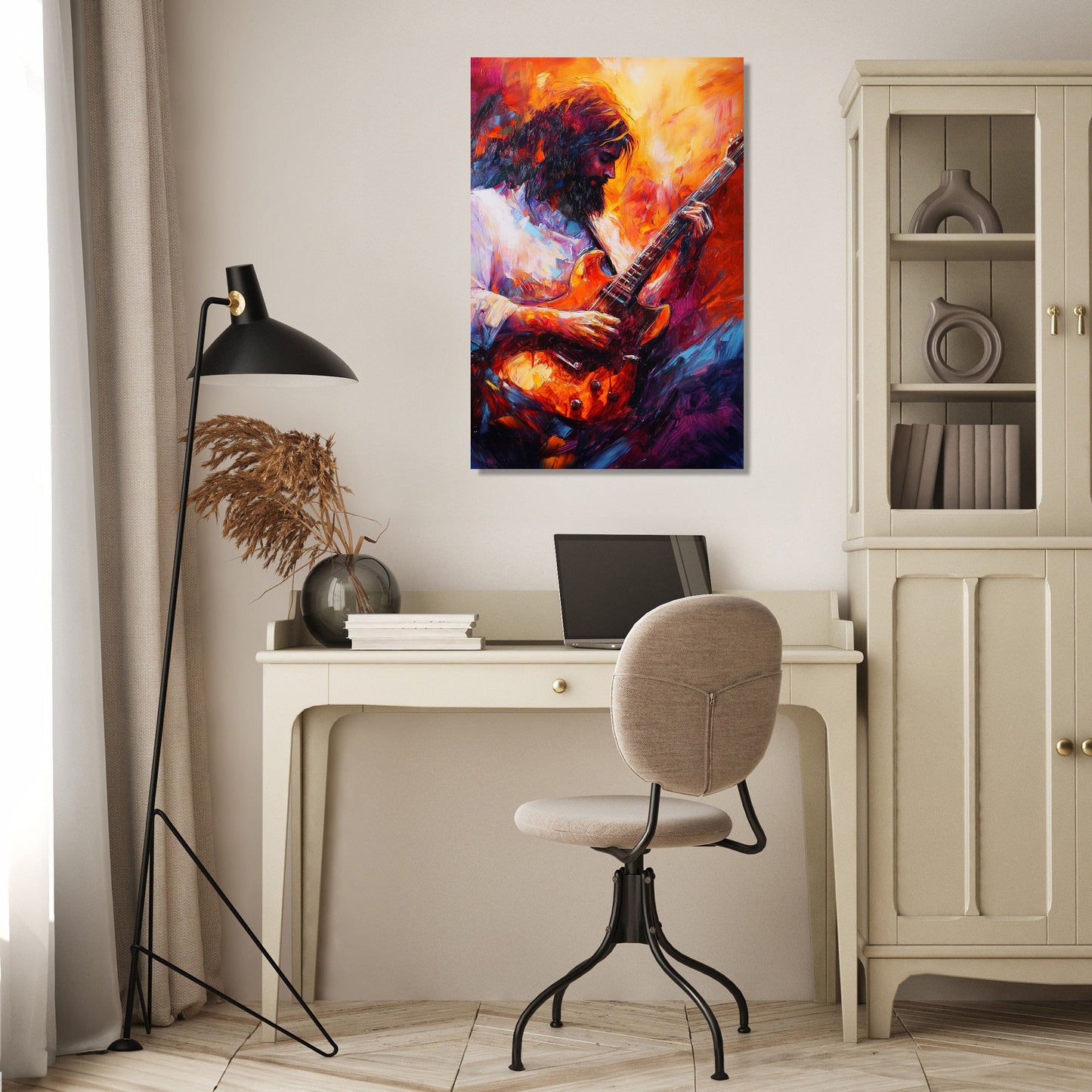 Guitarist's Passion Canvas
