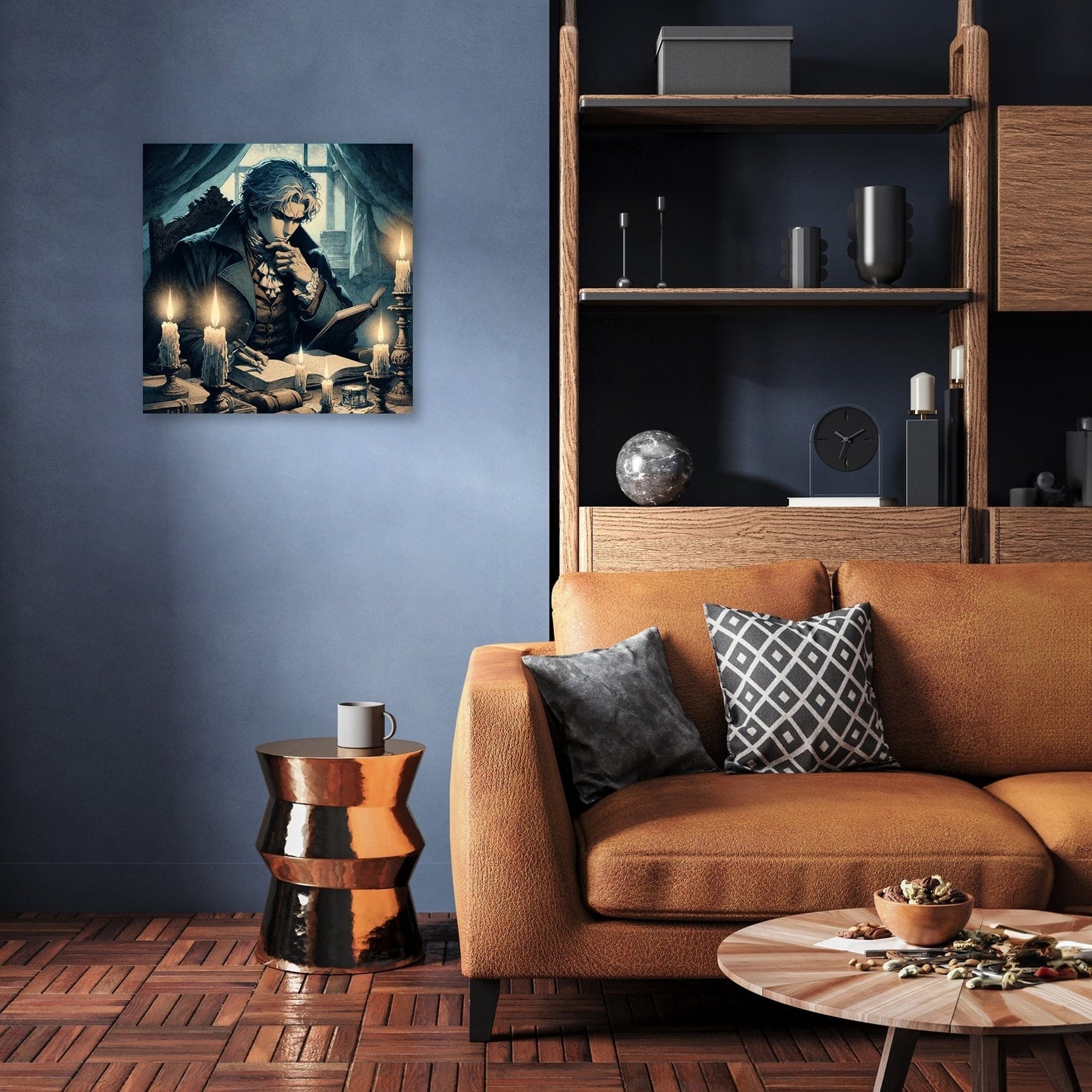 Philosopher's Reflection Canvas