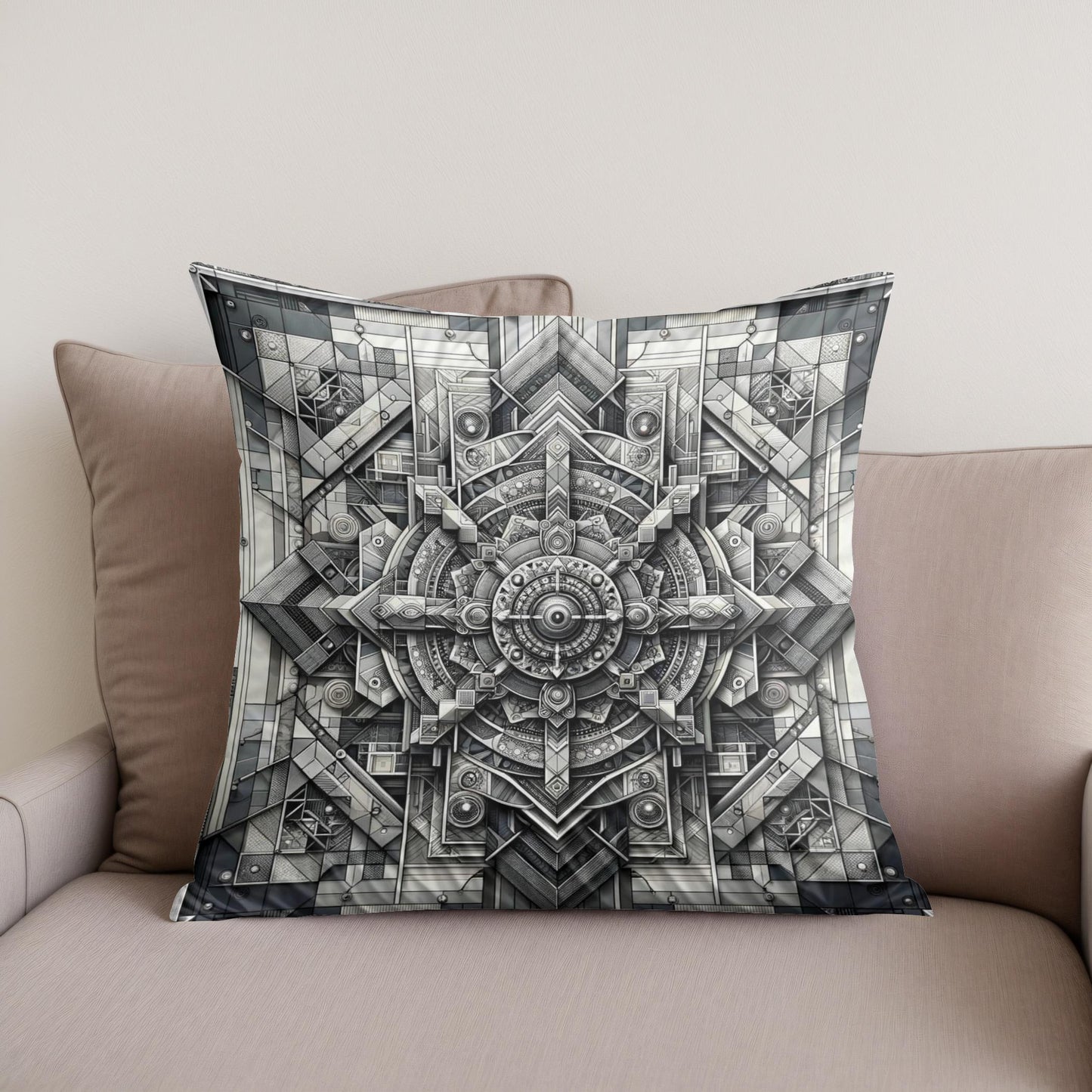 Silvershade Mirror Mosaic Cotton Cushion