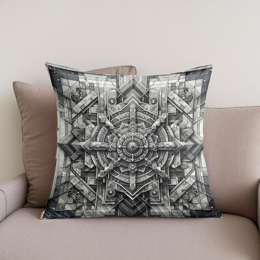 Silvershade Mirror Mosaic Cotton Cushion