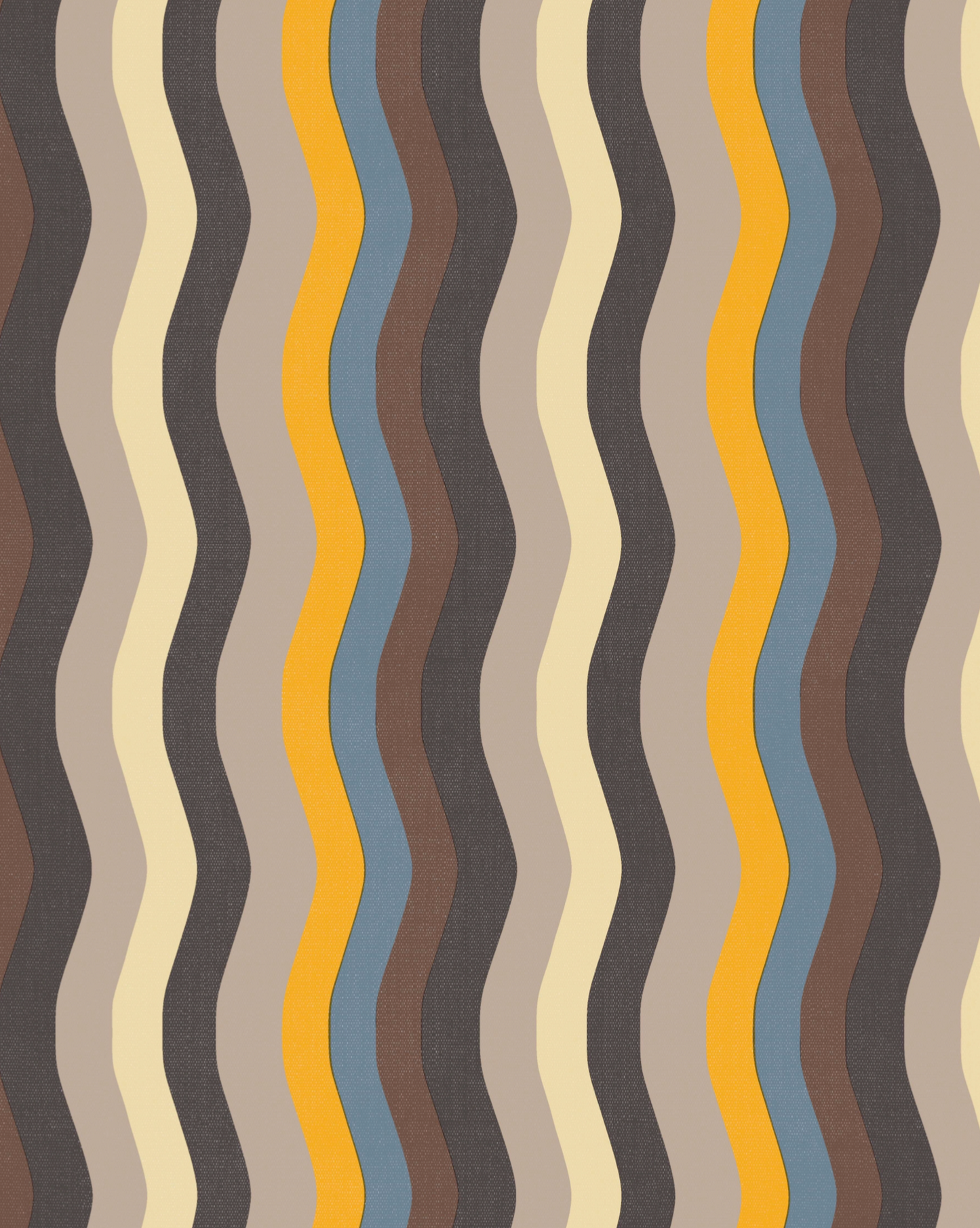Wavy Stripe Wallpaper