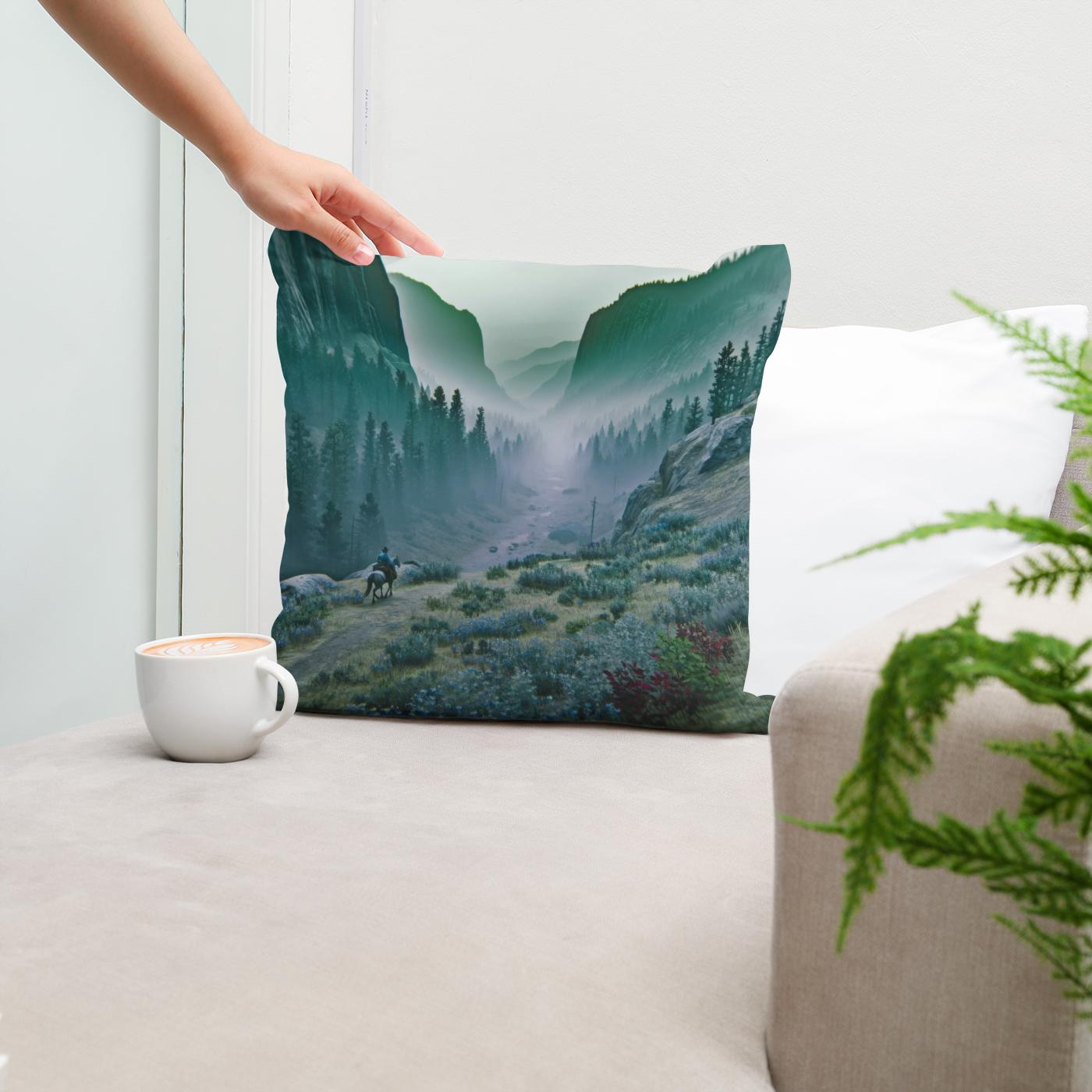 Mystic Pass Cotton Cushion