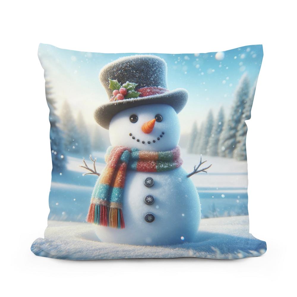 Winter Joy Cotton Cushion